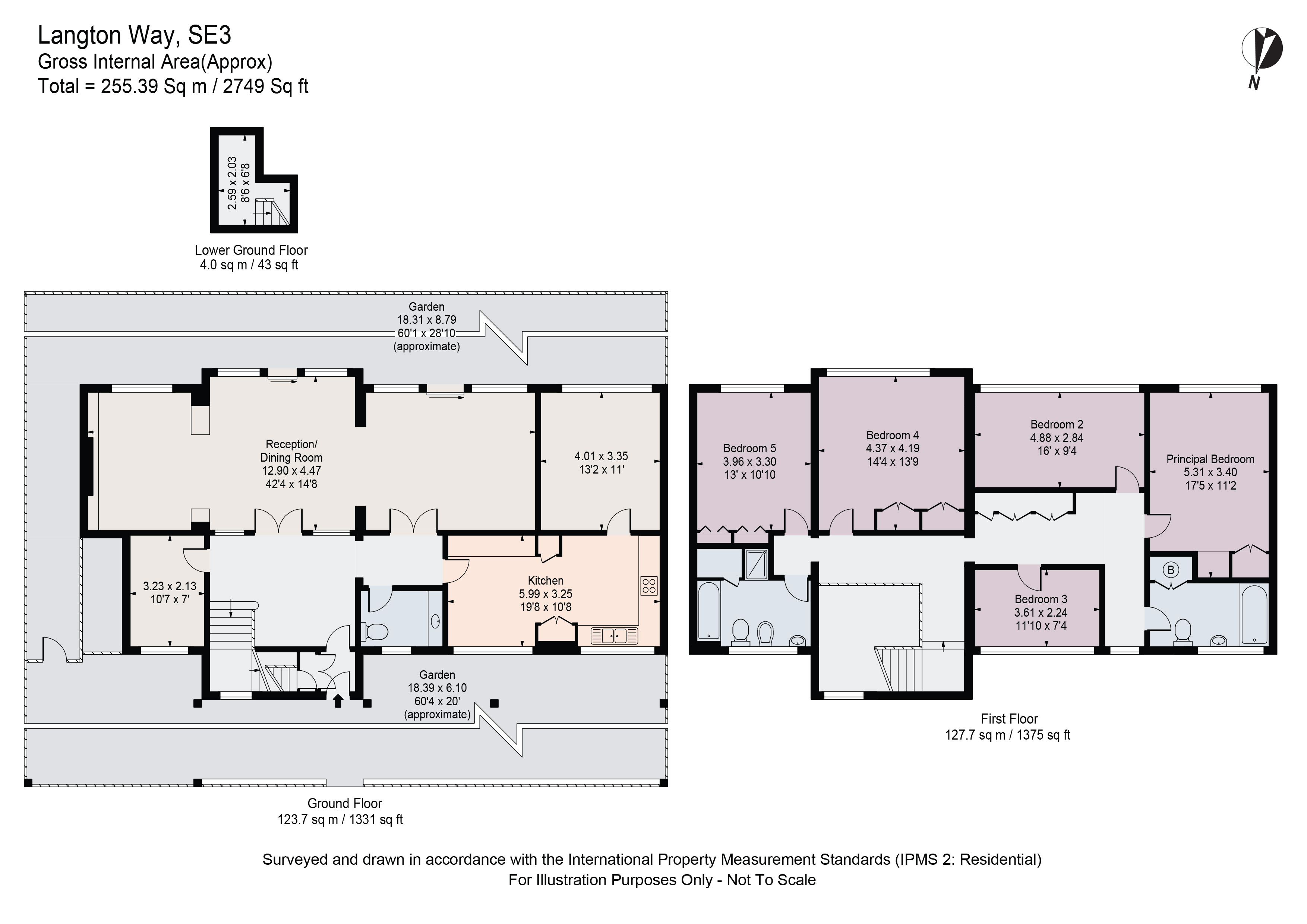 Langton Way, Greenwich, London SE3, 5 bedroom detached house for sale