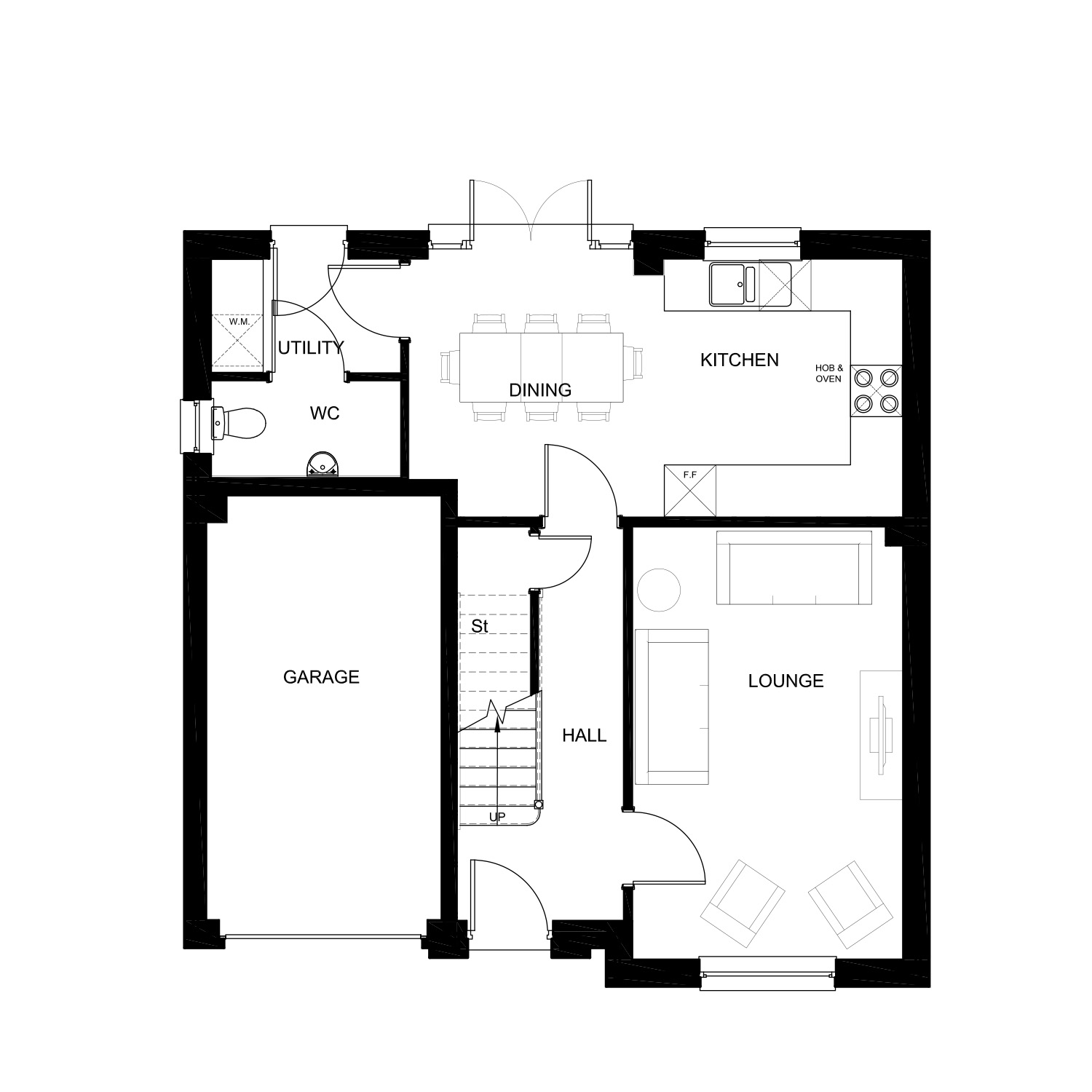 "Kenmure" at Hopetoun Grange, Bucksburn, Aberdeen AB21, 4 bedroom