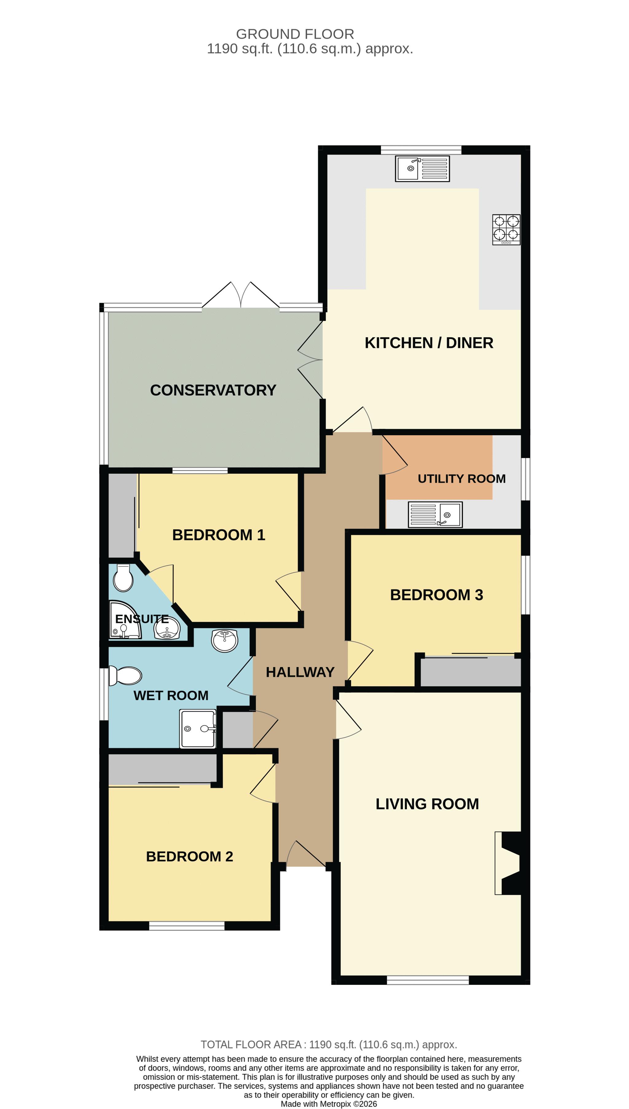 Havana, Kingweston Road, Somerton floorplan