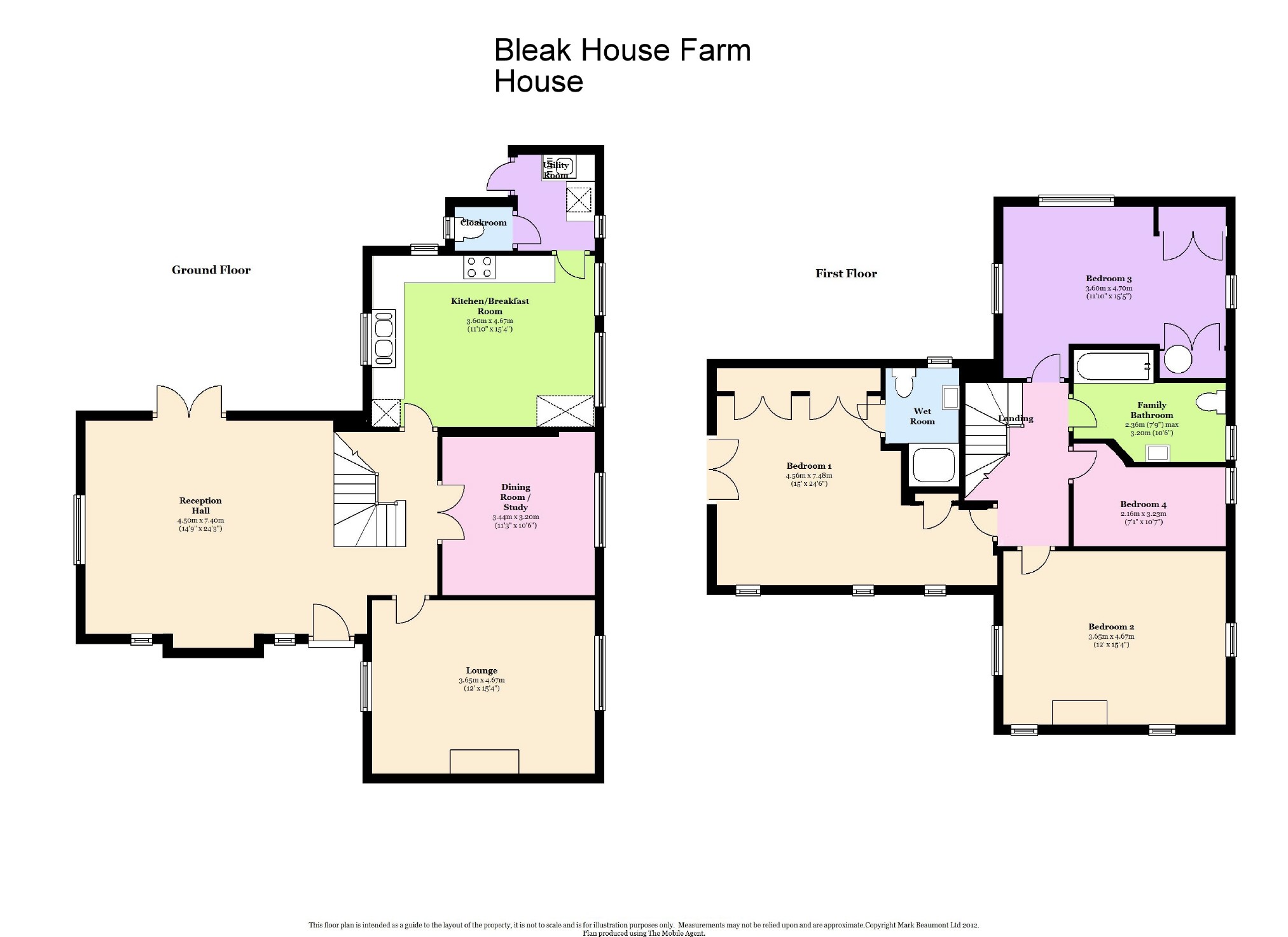 Bleak House Farm, East Hall Road, Chelsfield floorplan