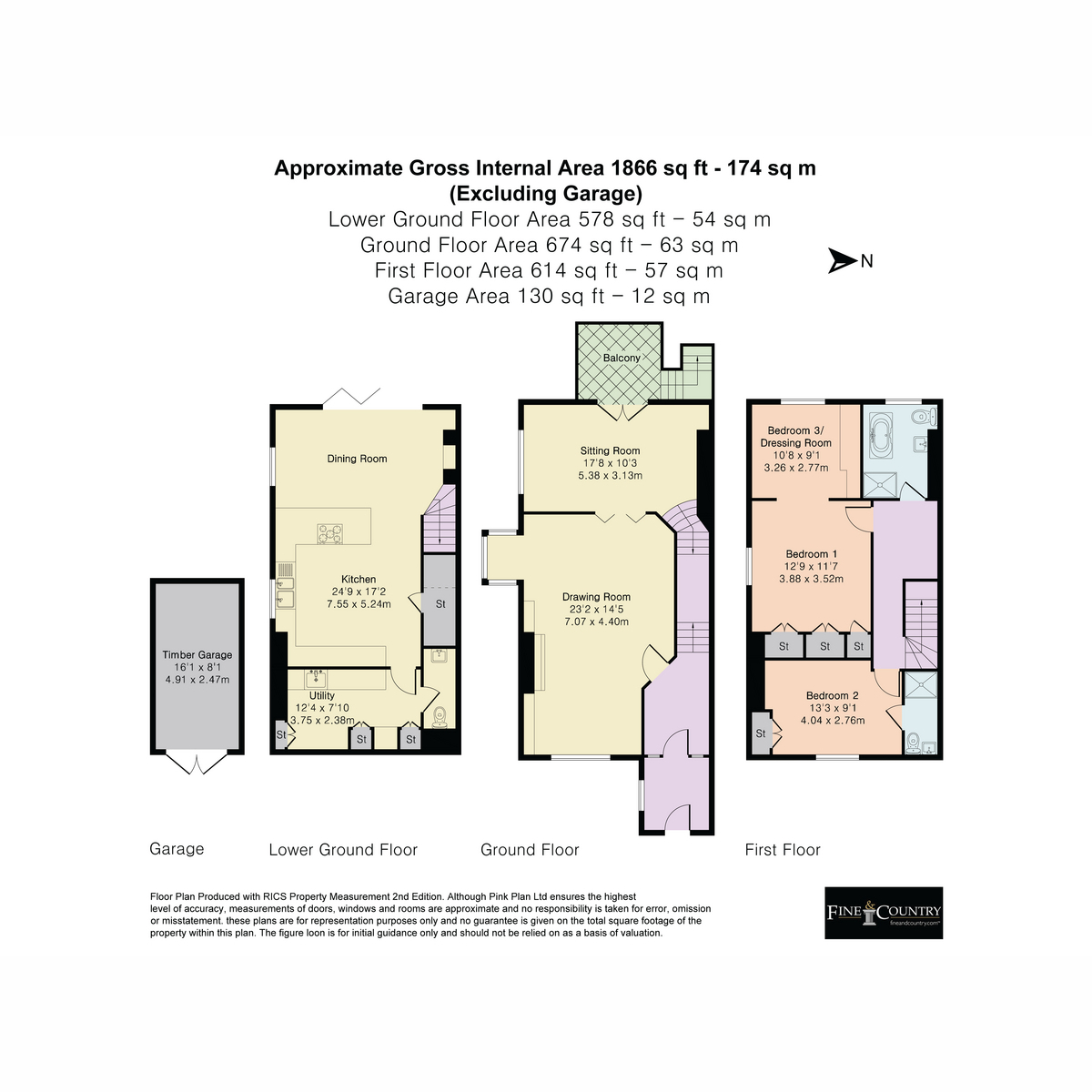 1, The Grange, Evesham Road Cheltenham, GL52 3AE floorplan