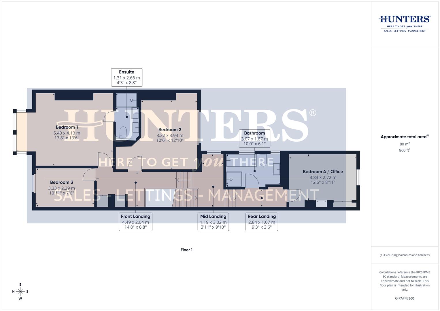 15, Park Parade, Sunderland floorplan