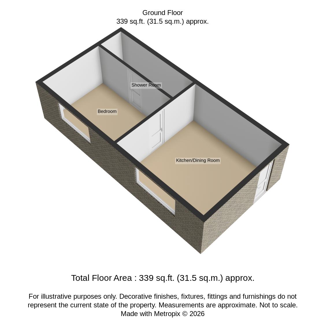 Flat 9, High Bank Street, Bolton floorplan