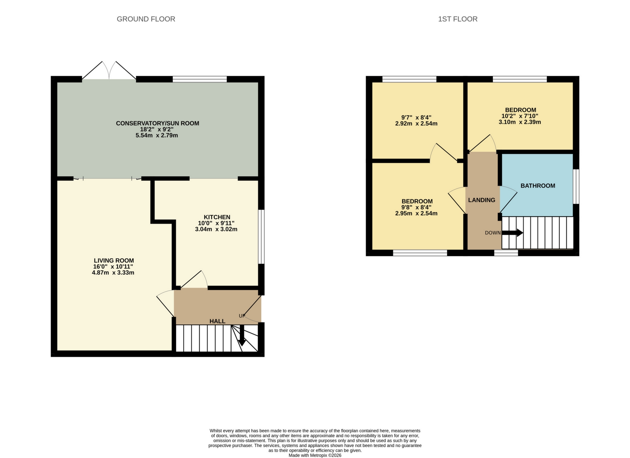 110, Hillcrest Road, Yeovil floorplan