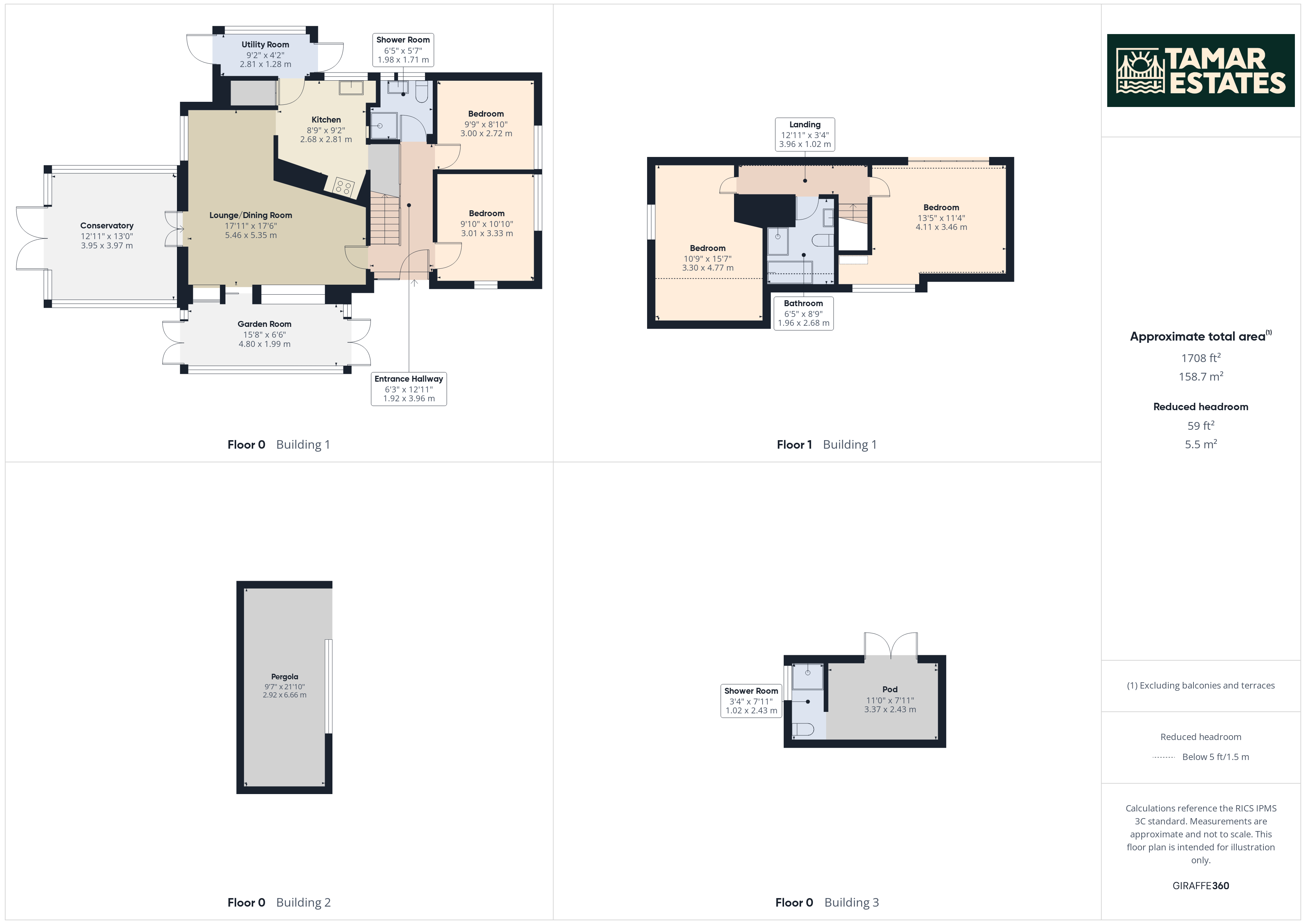 Novar,, Tremeddan Lane, Cornwall floorplan