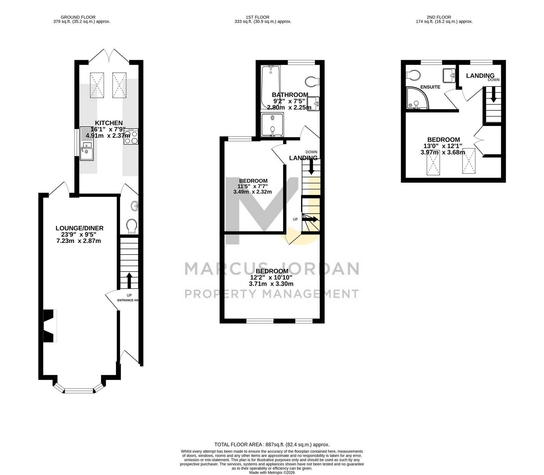 7, Cowper Street, Olney floorplan
