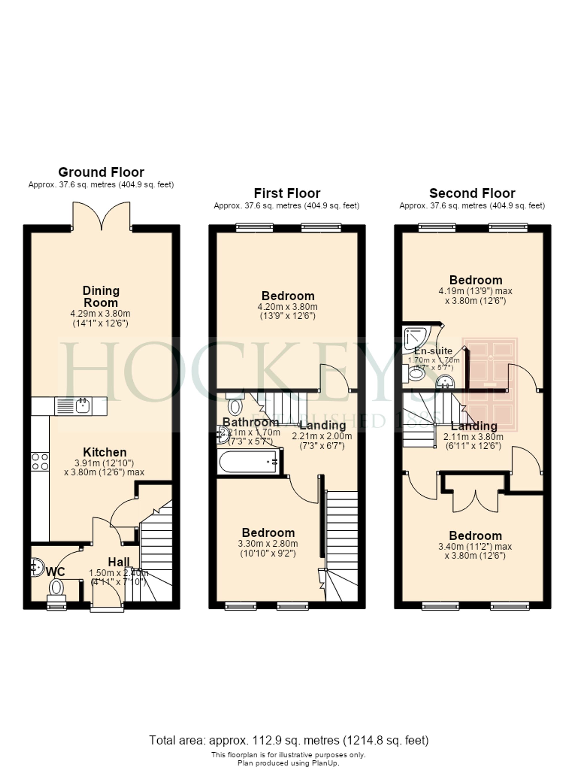 23 Thistle Way, Bury St. Edmunds floorplan