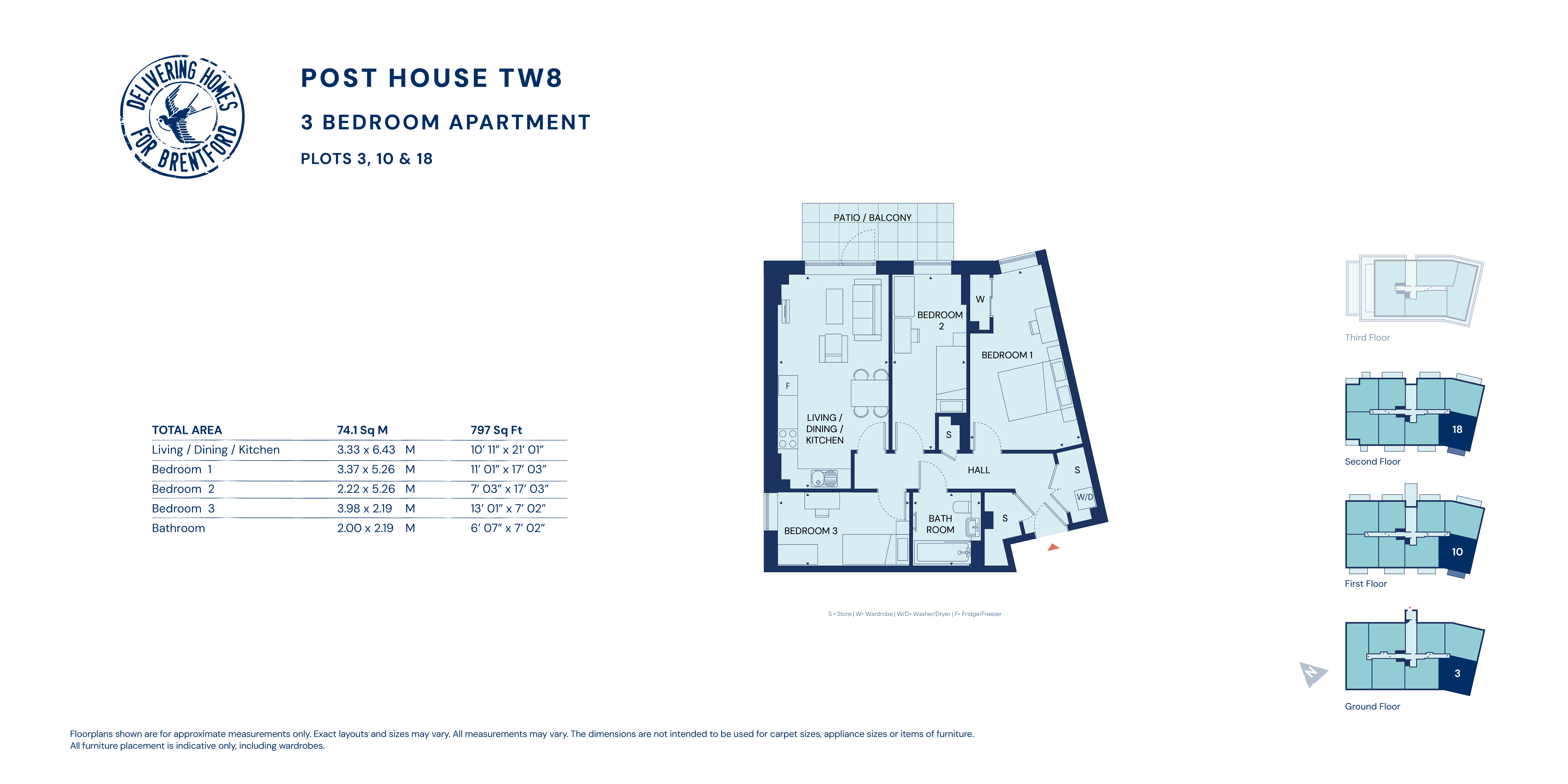 10, London Road, Brentford floorplan