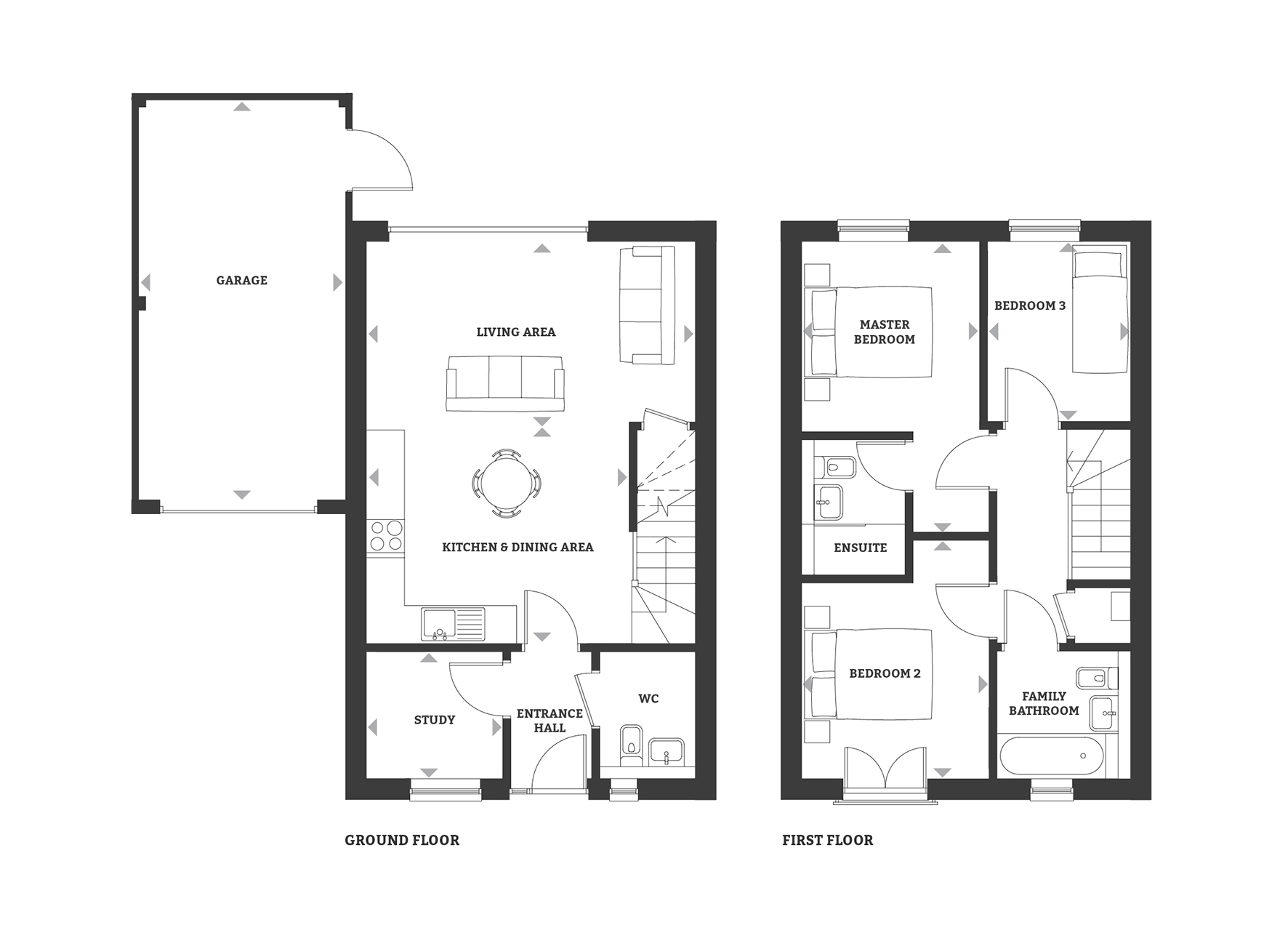 3 Bedrooms Semi-detached house for sale in Sunflower Lane, Polegate BN26