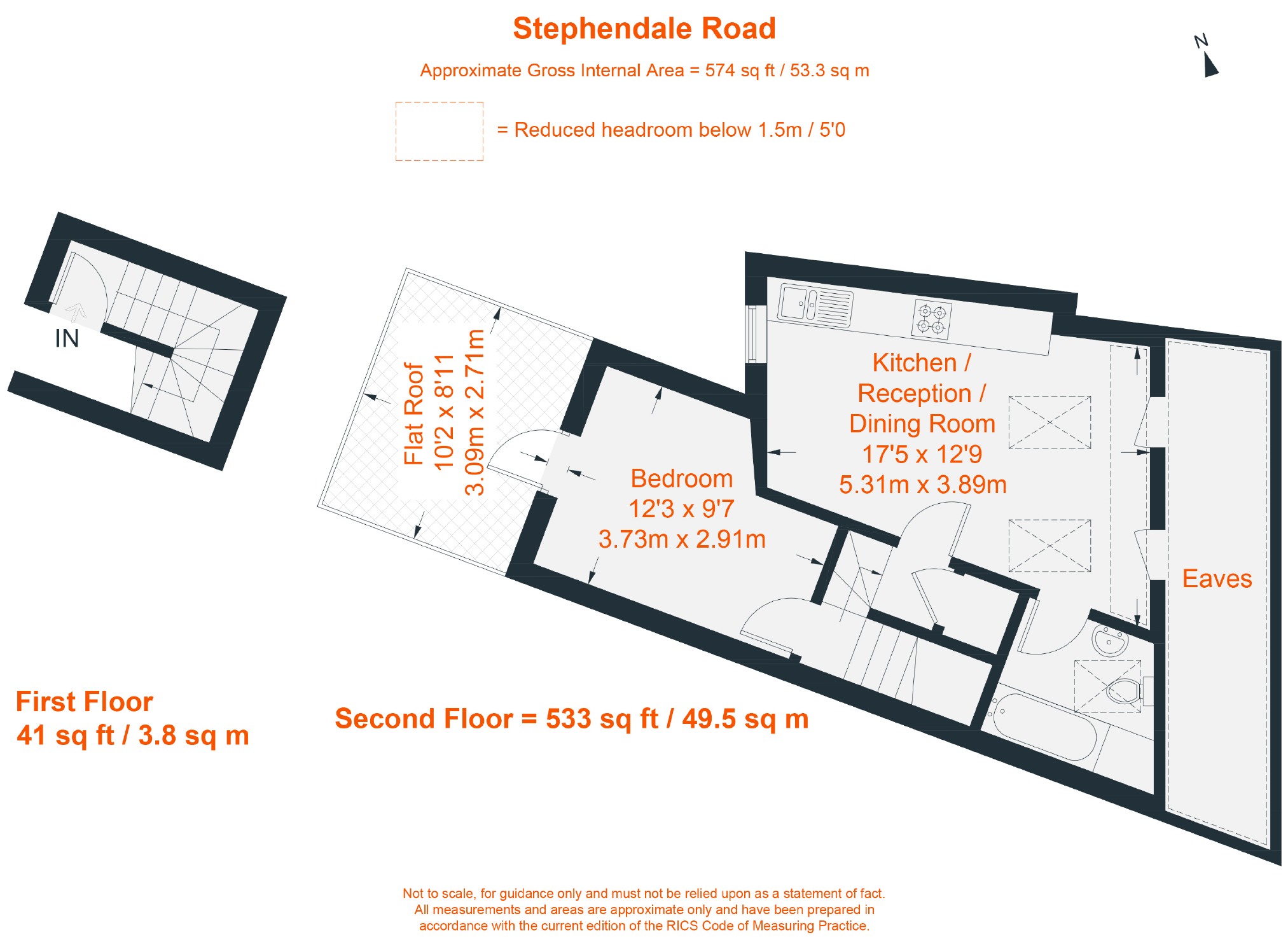 1 Bedrooms Flat to rent in Stephendale Road, Fulham SW6