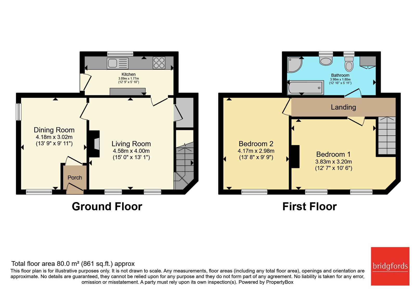 Ross Cottage,, Northside, Richmond floorplan