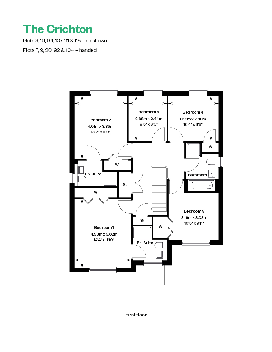 115, Off Charlesfield Road, Livingston, Eh54 7Gw floorplan