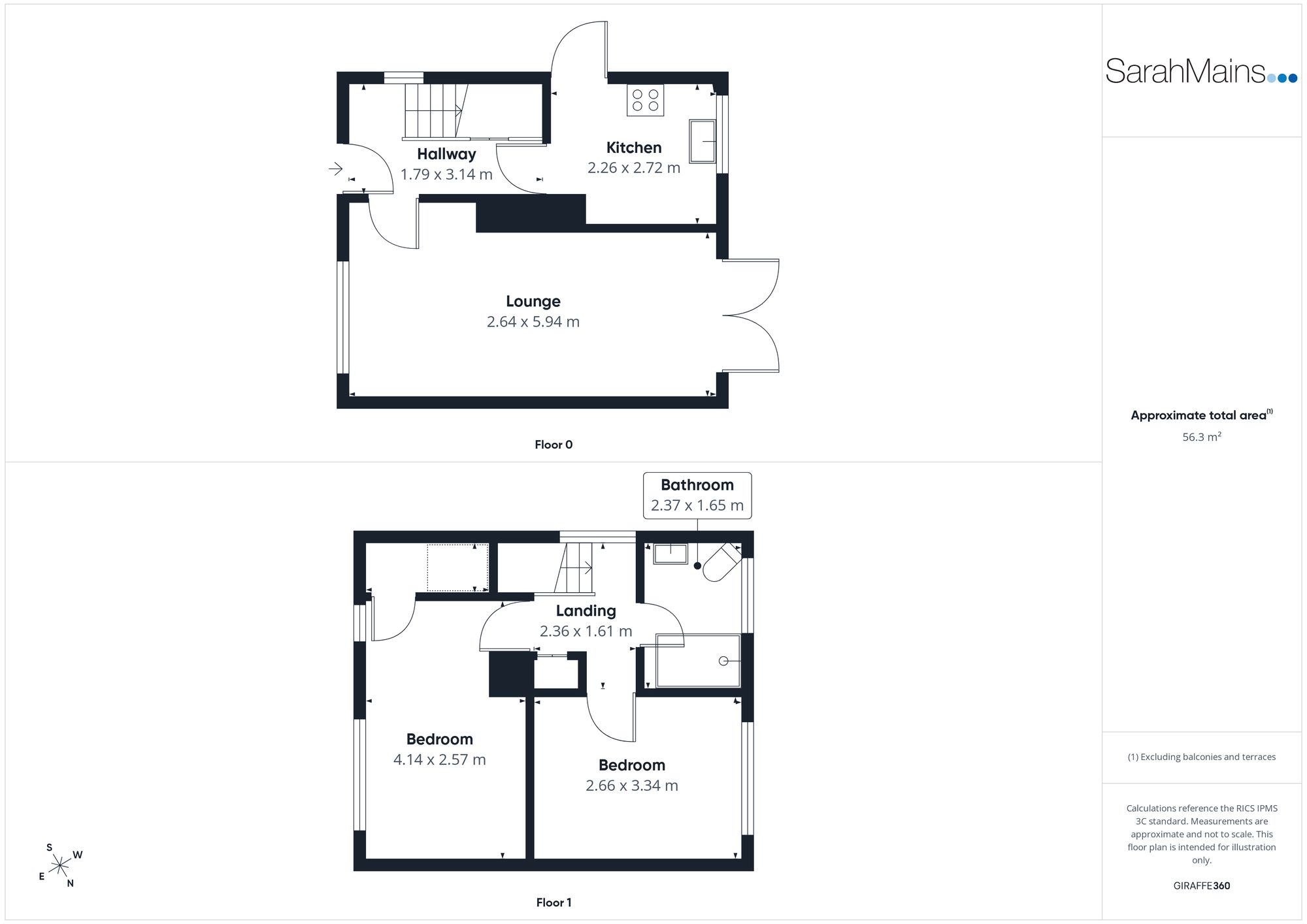 106 Moorfoot Gardens, Gateshead floorplan