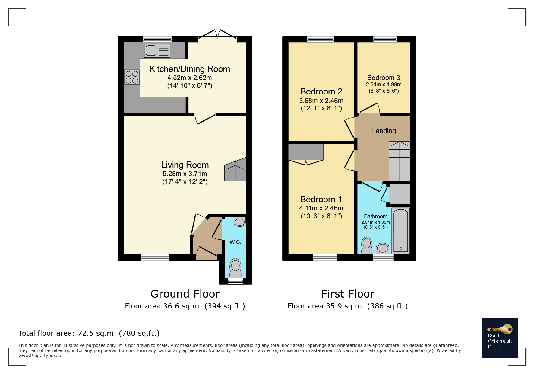 9, Brennacott Place, Devon floorplan