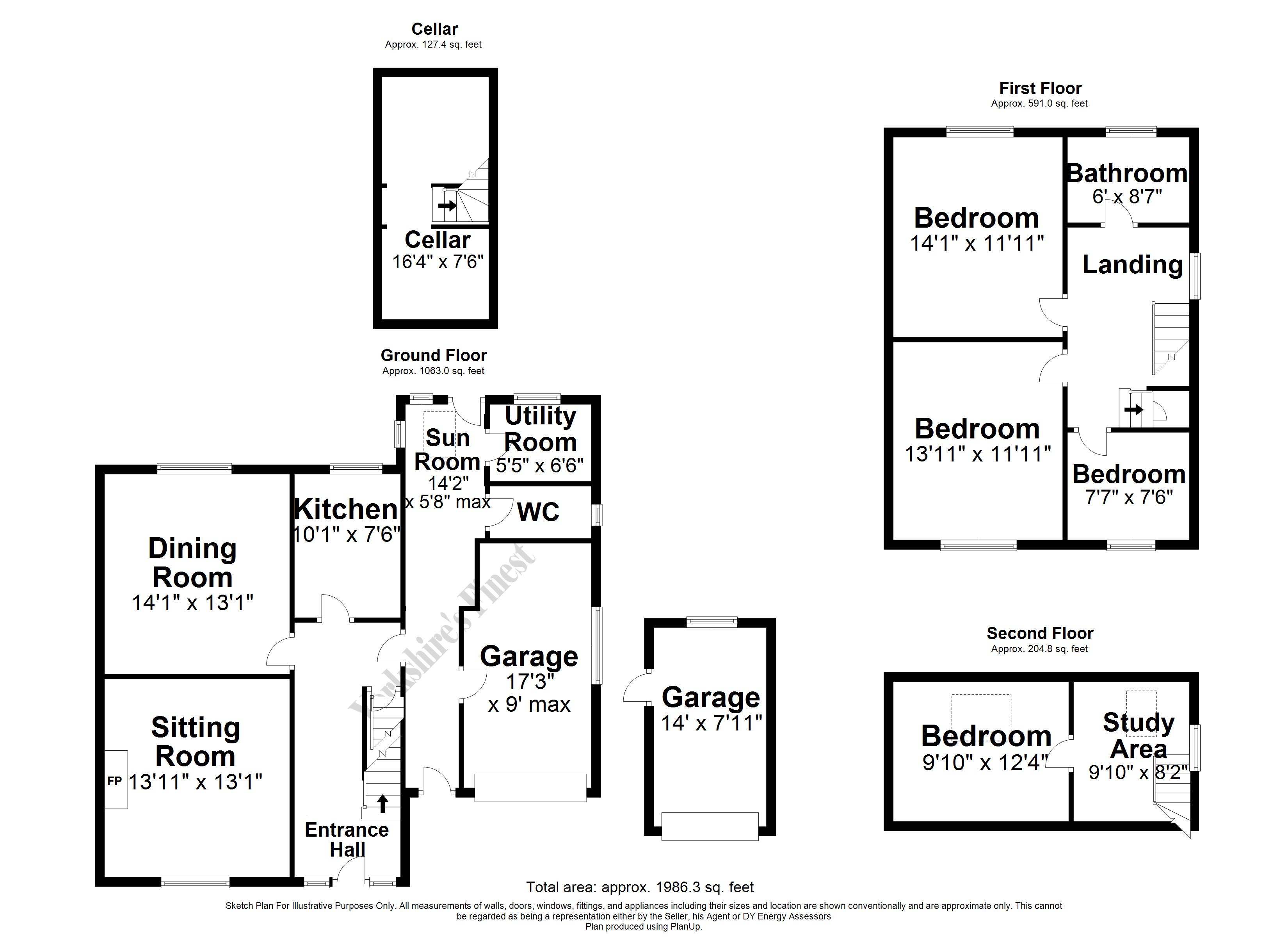 4 Bedrooms Cottage for sale in Jos Lane, Shepley, Huddersfield HD8