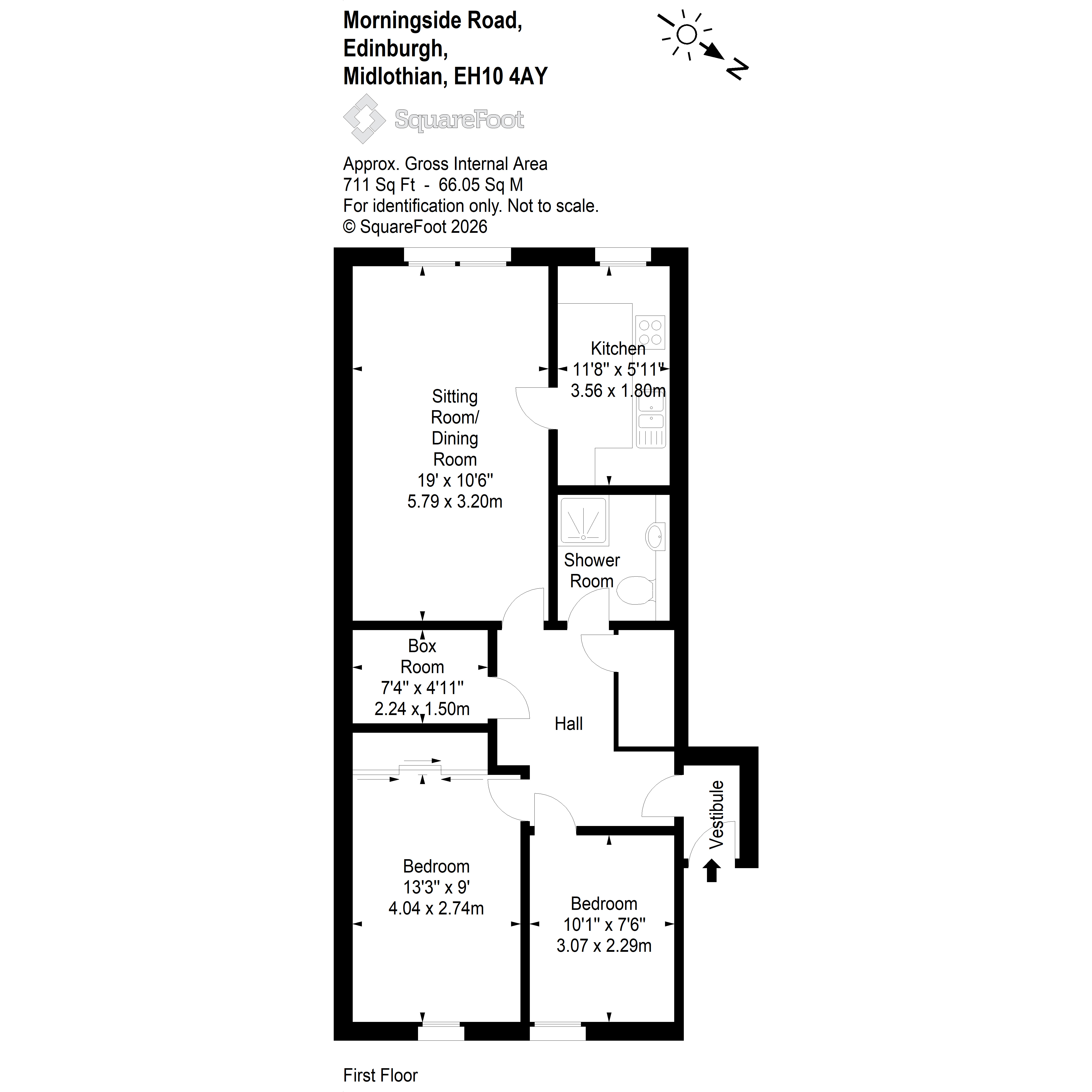 91/1, Morningside Road, EDINBURGH floorplan