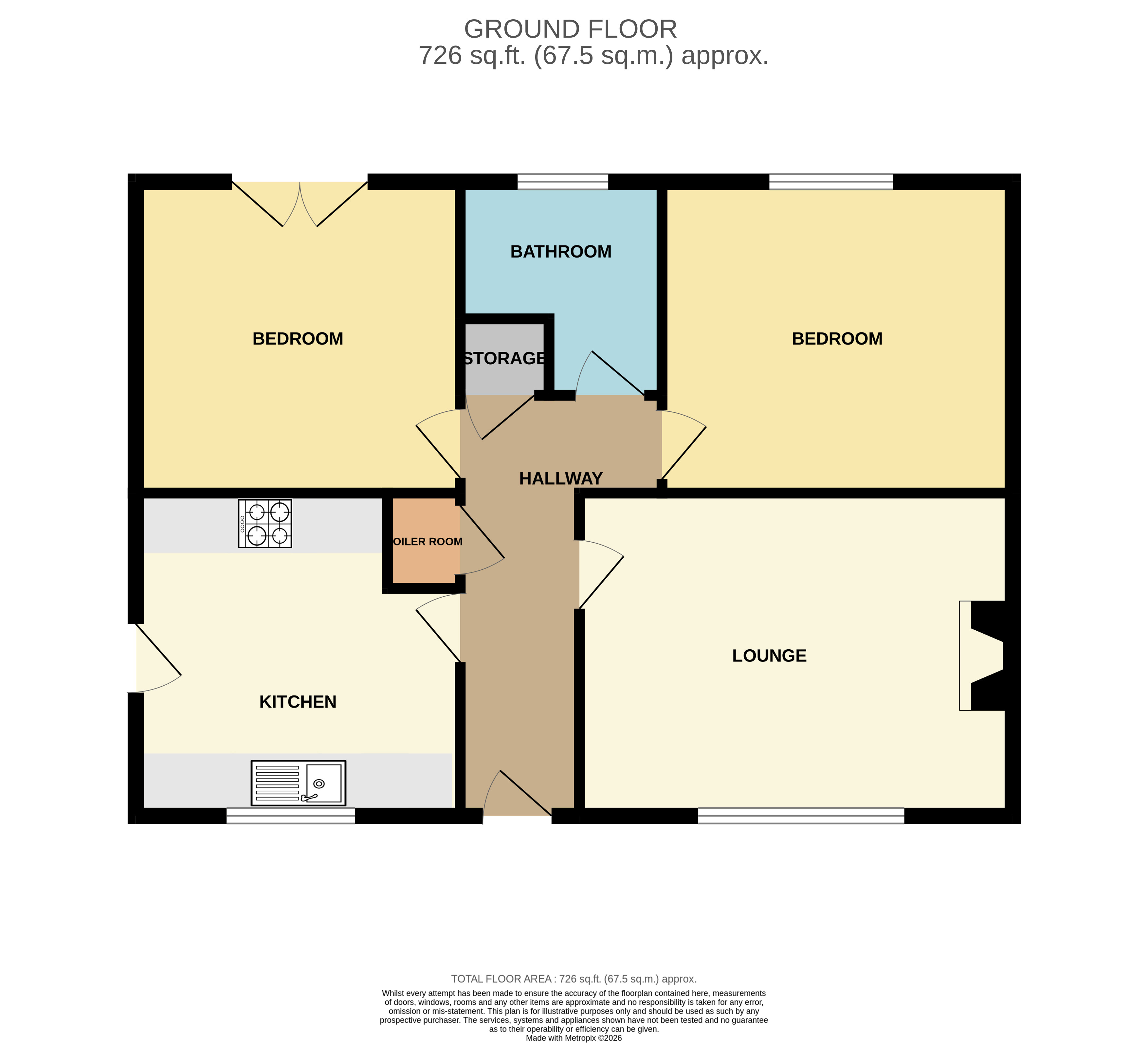 7, The Orchard, Scarborough floorplan