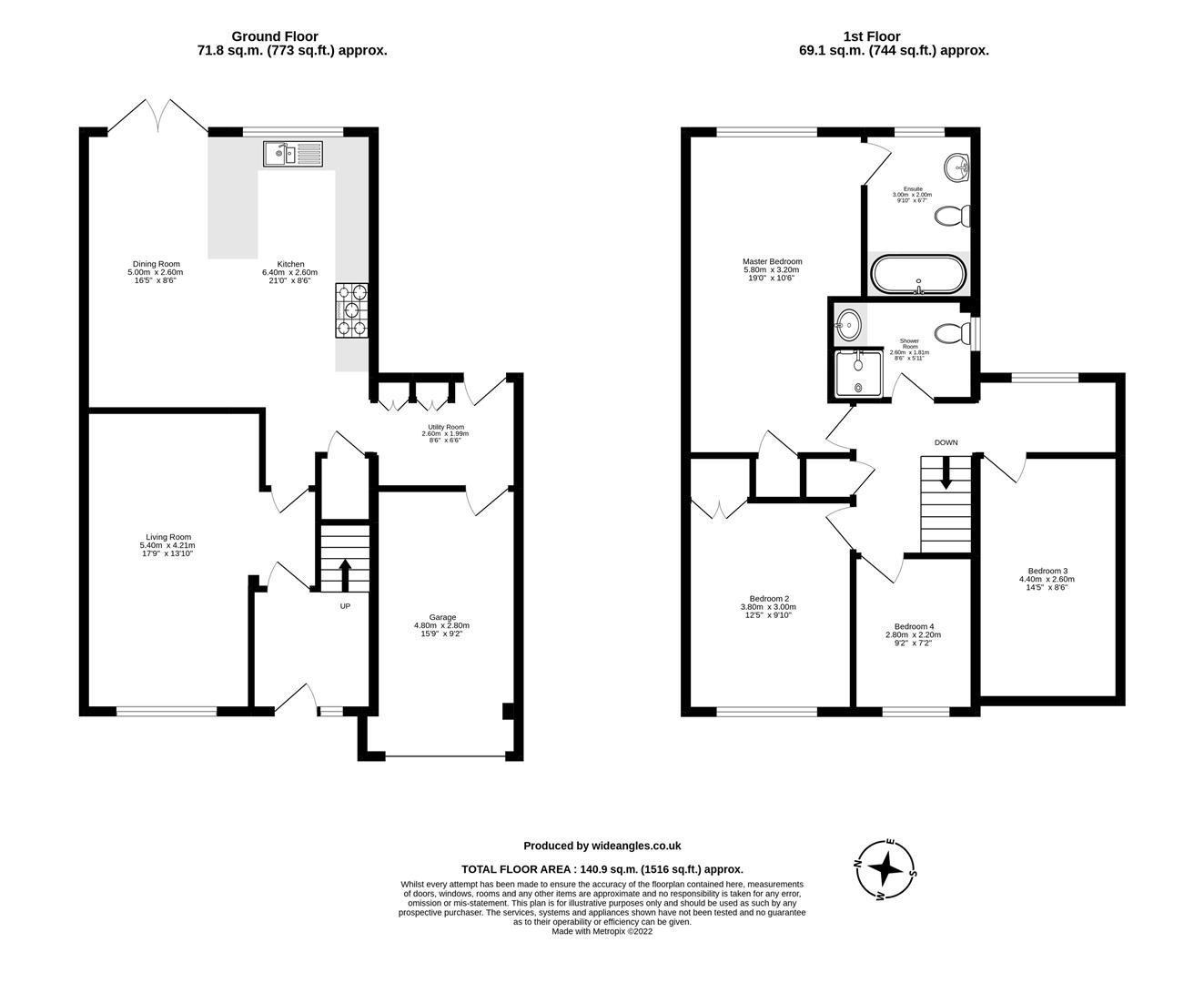 Holliers Crescent, Middle Barton, Chipping Norton OX7, 4 bedroom