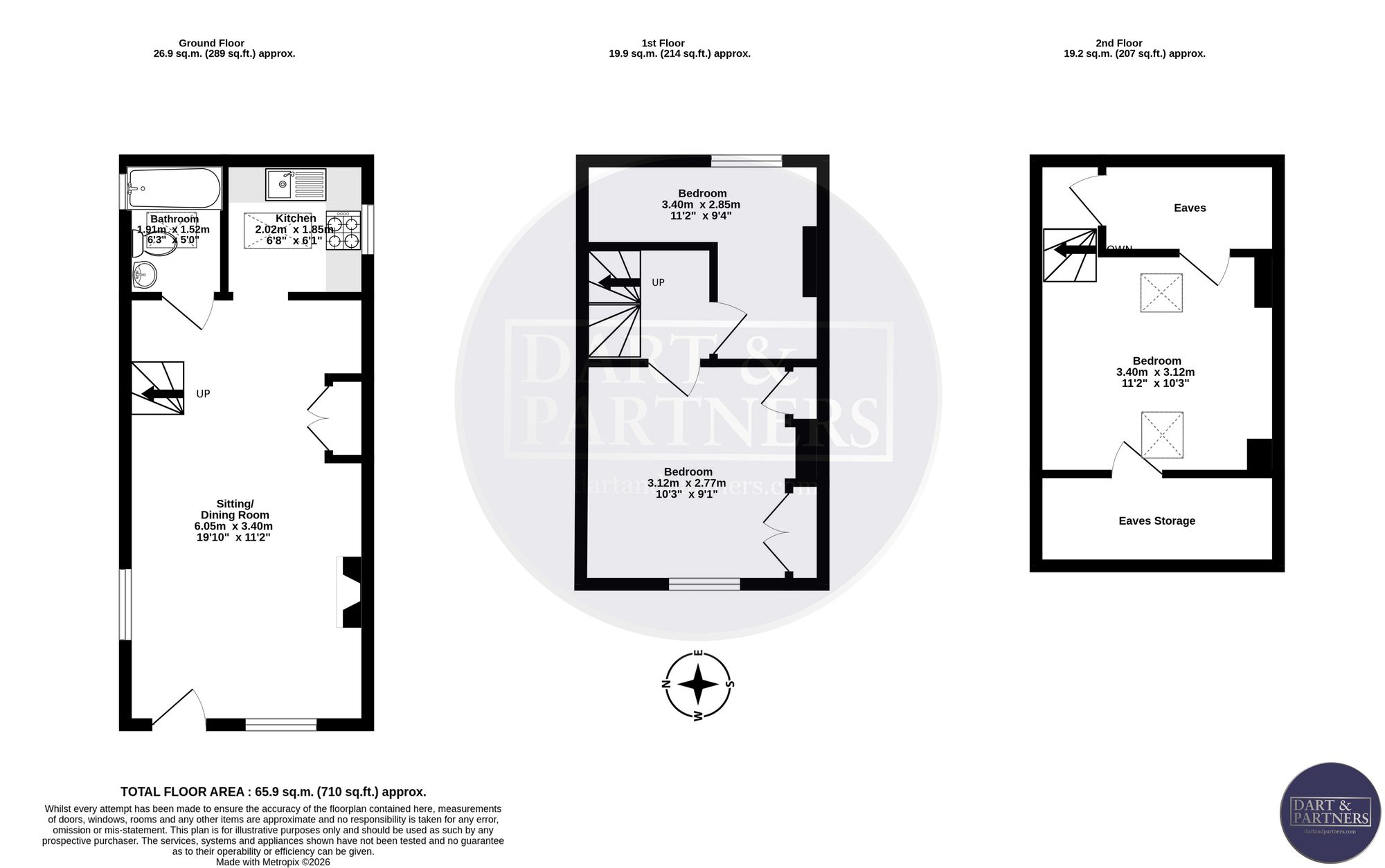18 Willow Street, Teignmouth floorplan