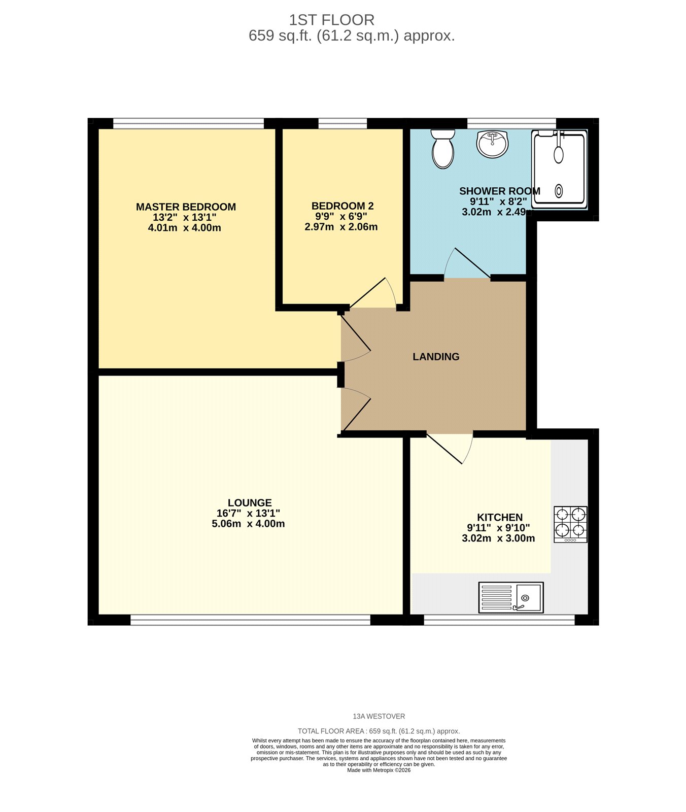 Westover Rise, Bristol floorplan