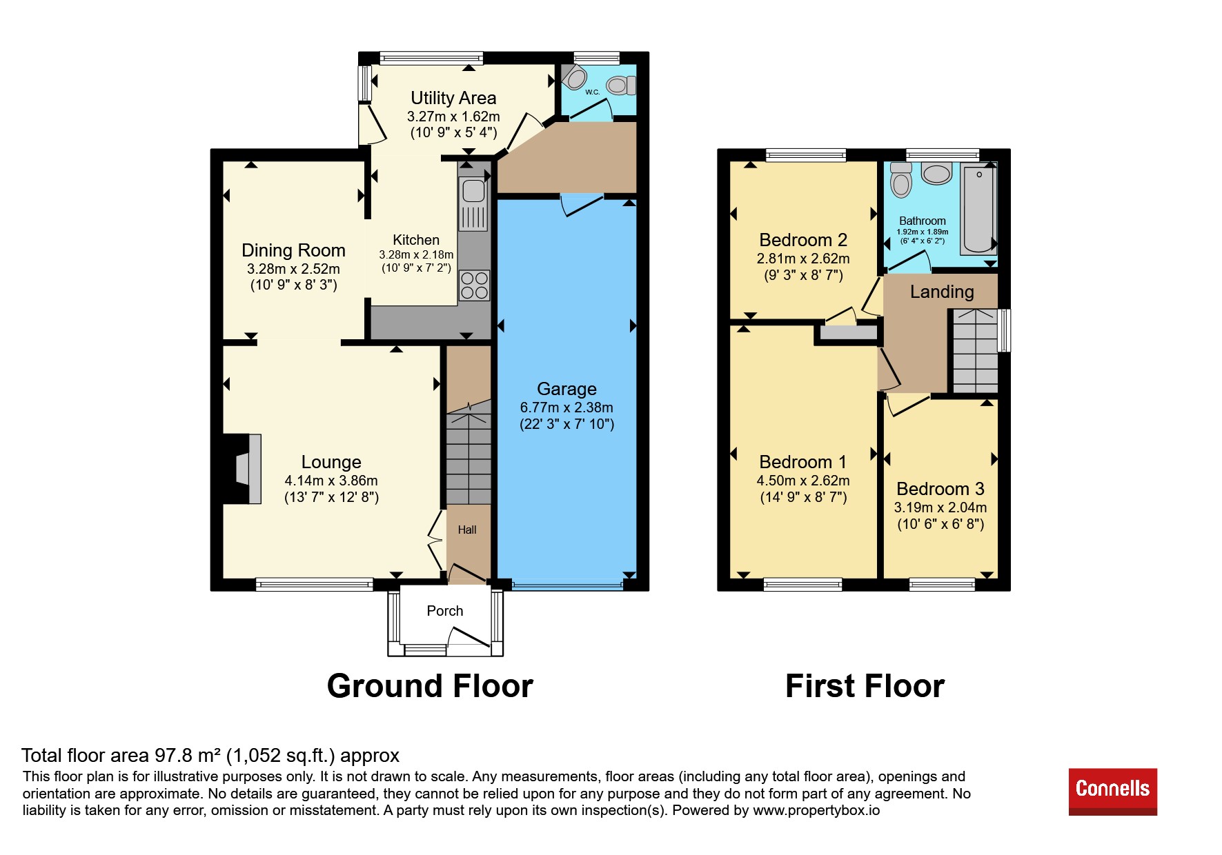 6, Parkview Crescent, Walsall floorplan