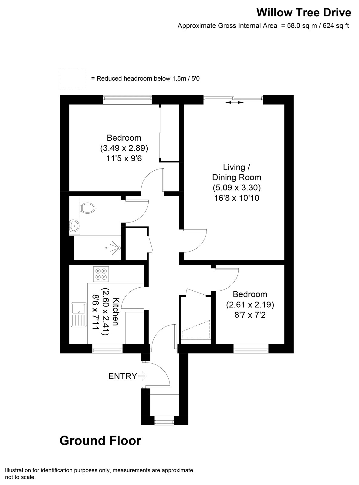 11, Willow Tree Drive, Birmingham floorplan
