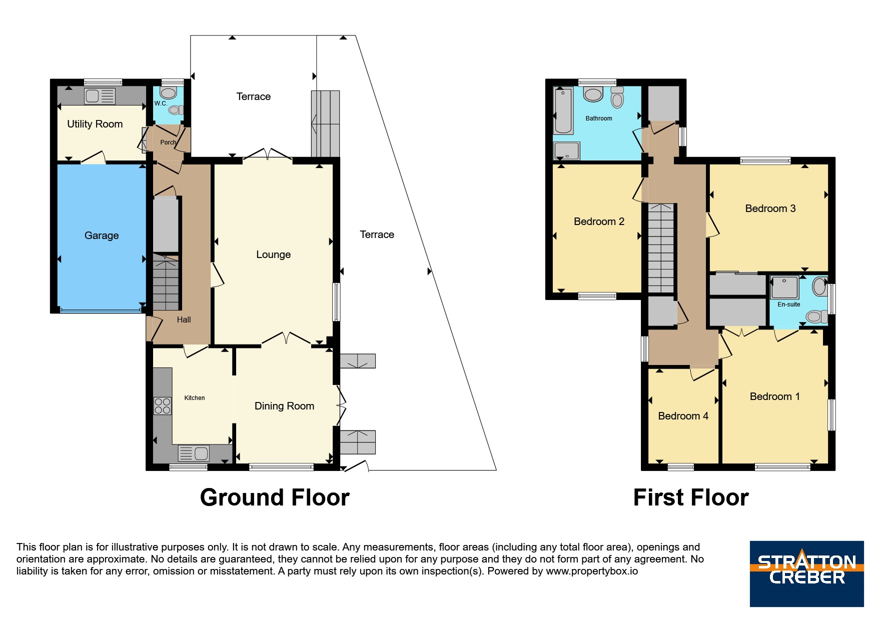 4, Harding Meadow, Looe floorplan