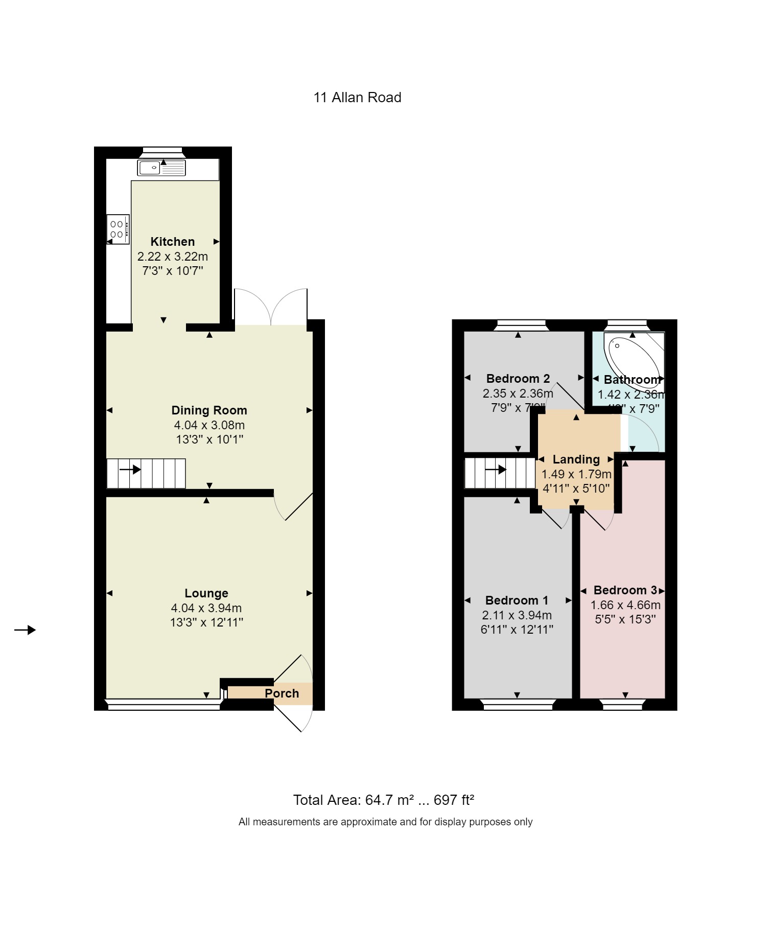 3 bed terraced house for sale in Allan Road, Haresfinch, St. Helens WA11 Zoopla