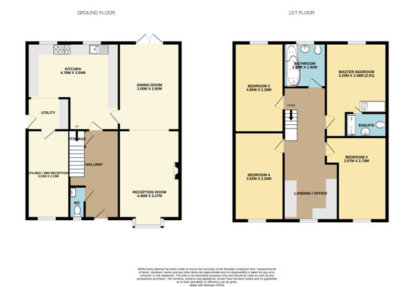 9, Kirkpatrick Drive, Worksop floorplan