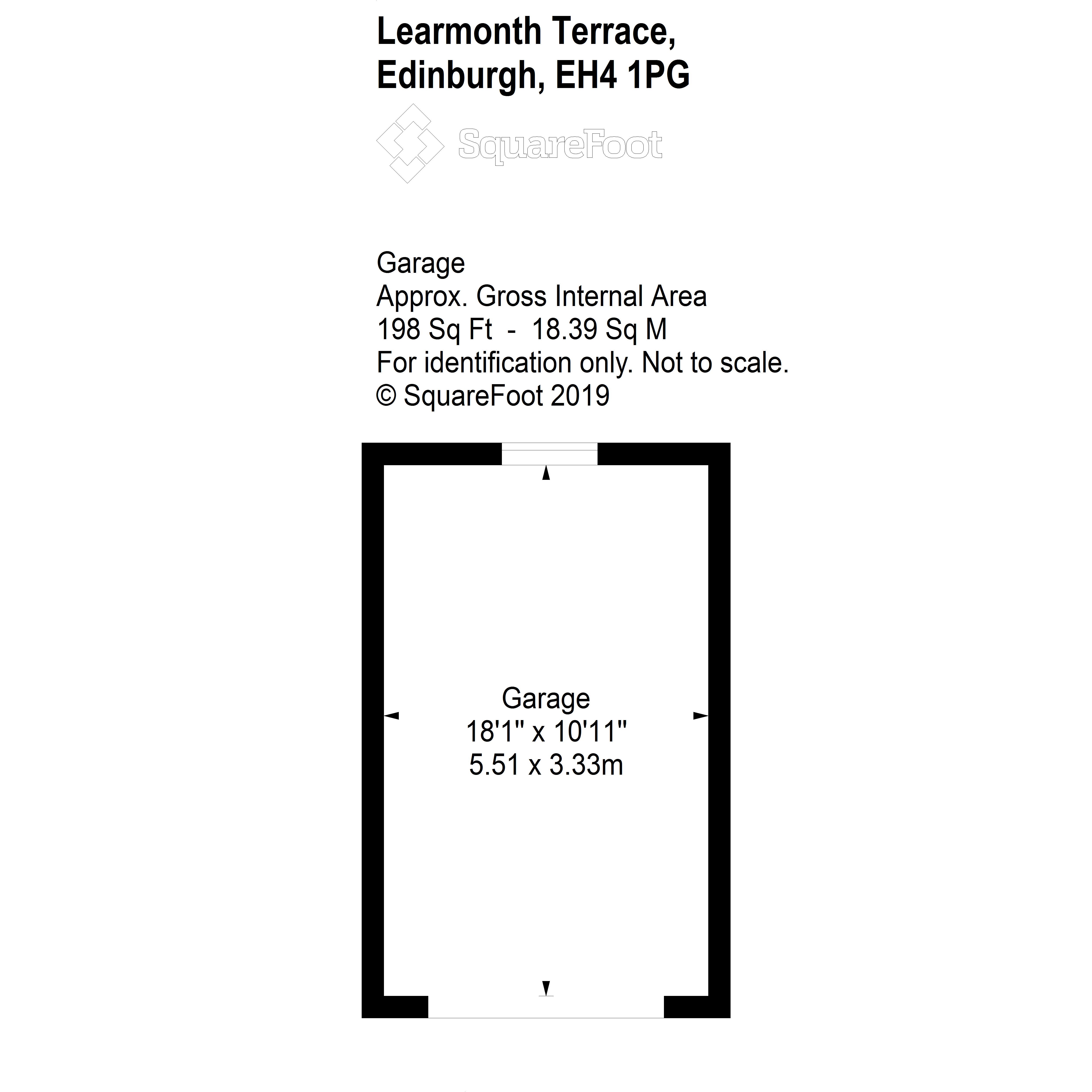 0 Bedrooms Parking/garage for sale in Garage Number 4, Learmonth Terrace Lane, Comely Bank EH4