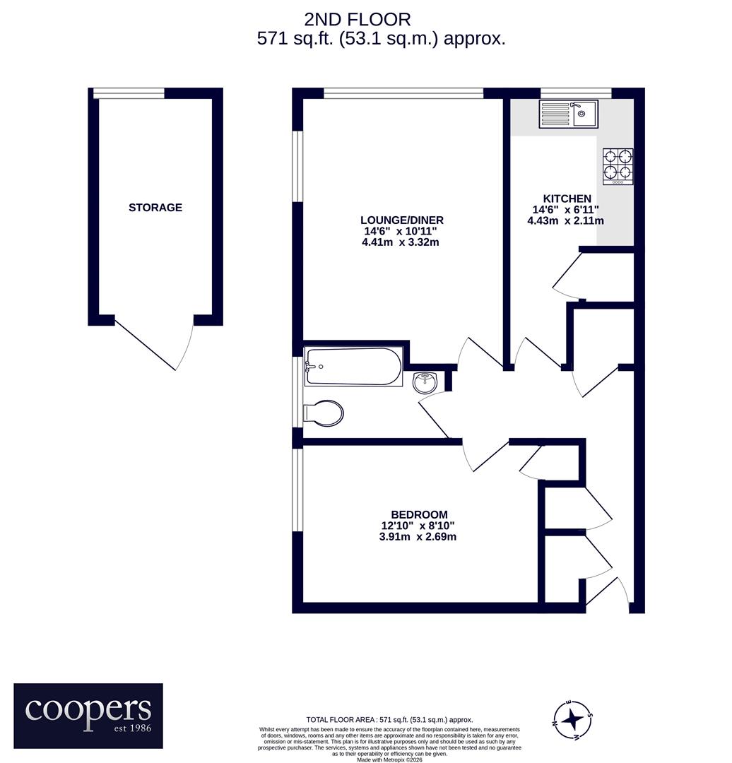 53, Dutton Way, Iver floorplan
