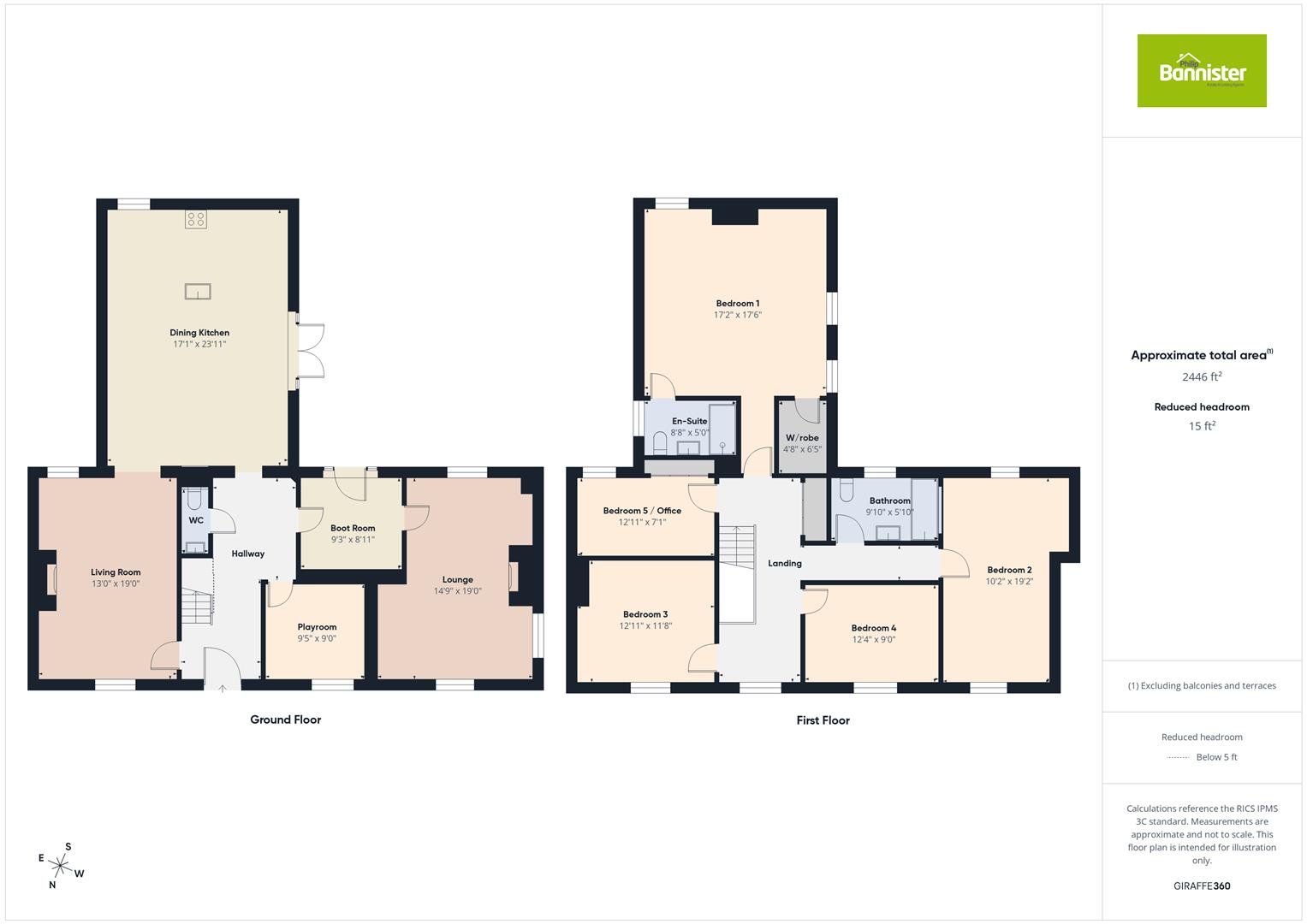 Harthill House, 45, Church Street, North Cave floorplan