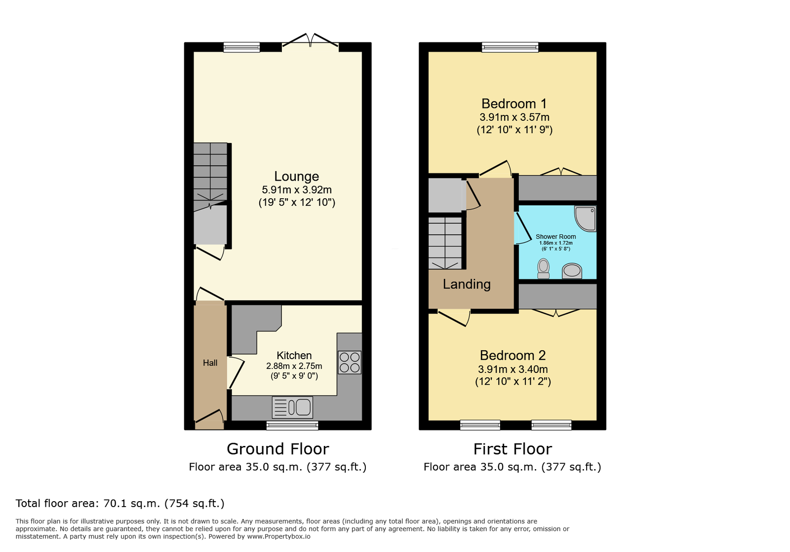 24, Bishopdyke Road, Selby floorplan