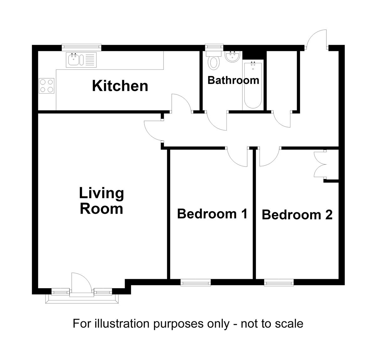 38, Sheep Way, Milton Keynes floorplan