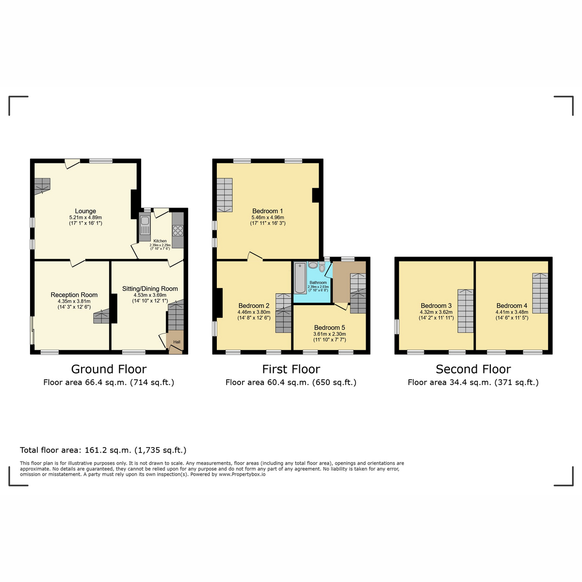 Marian House, back of new Street, Caernarfon floorplan