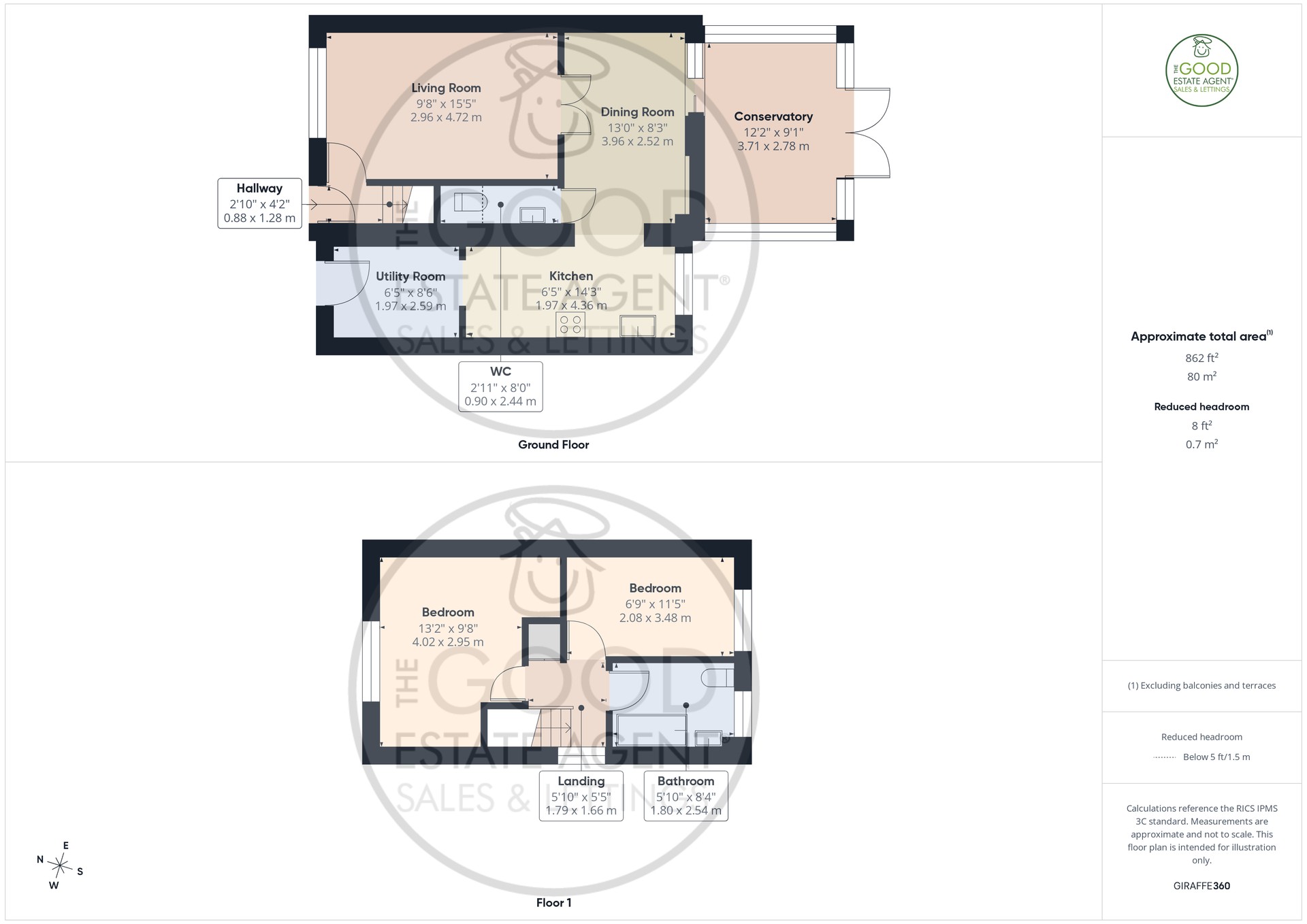 7, Barneby Avenue, Bartestree, Hereford floorplan