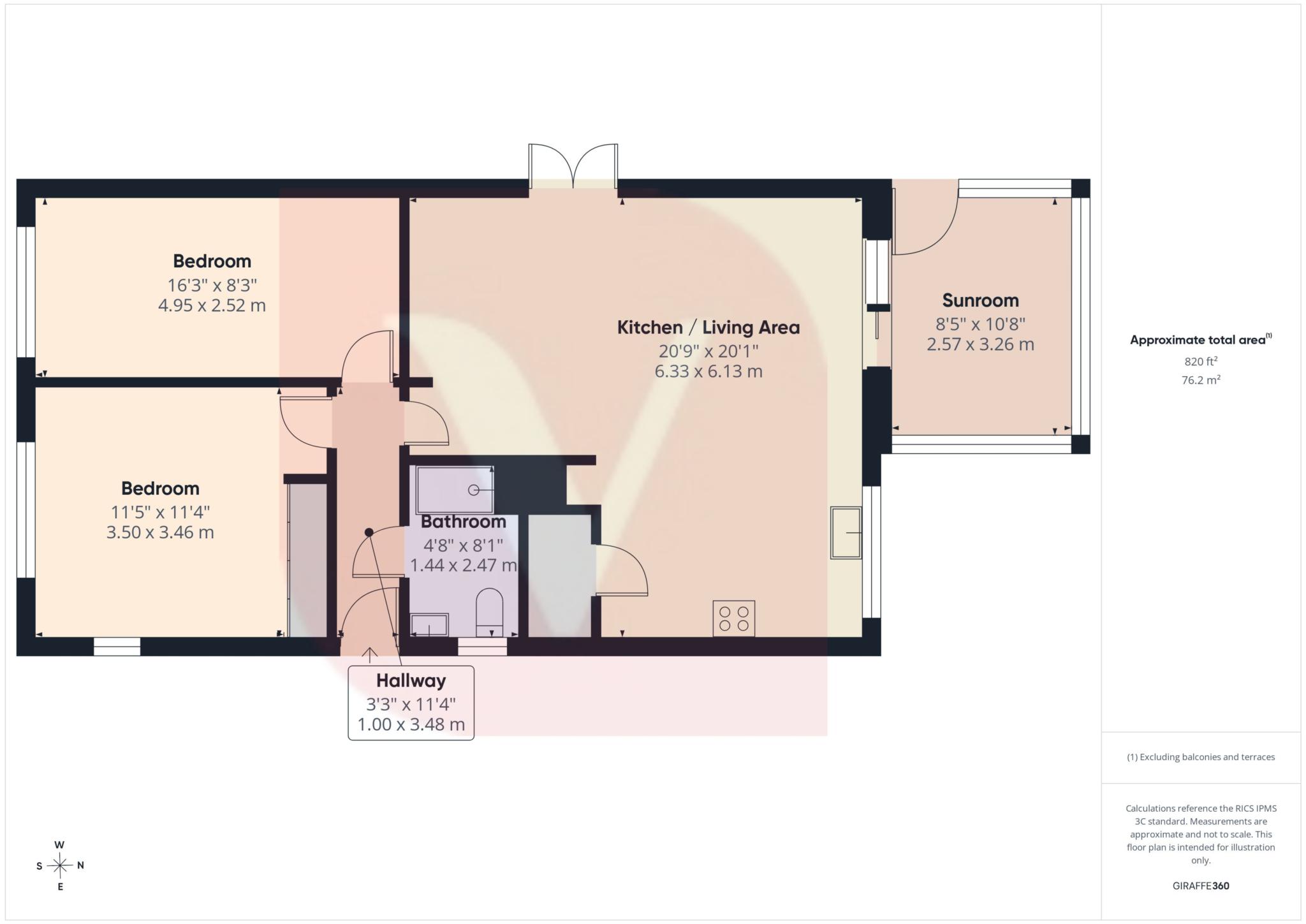 Heather Mead, Dunstable floorplan
