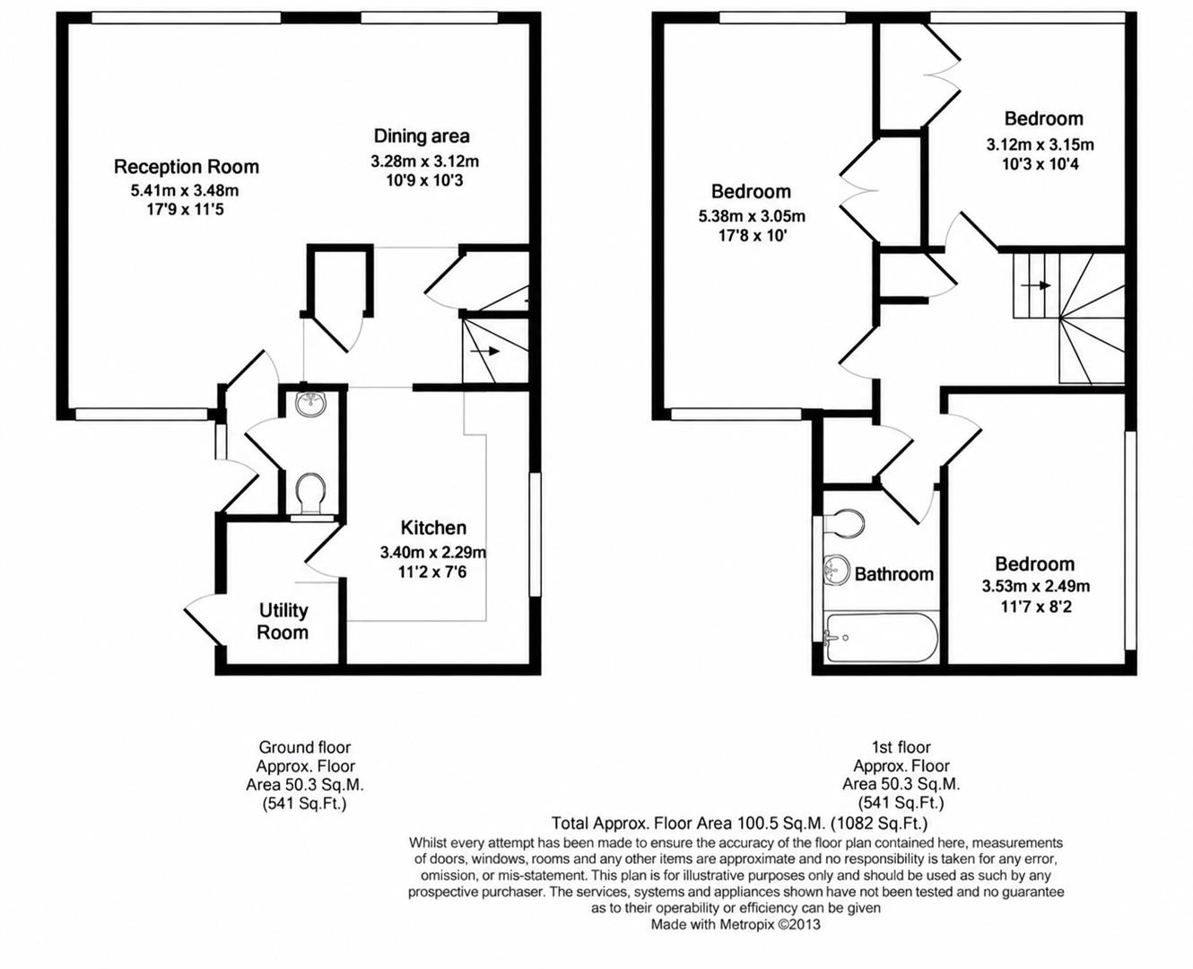 37, Park Meadow, Herts floorplan