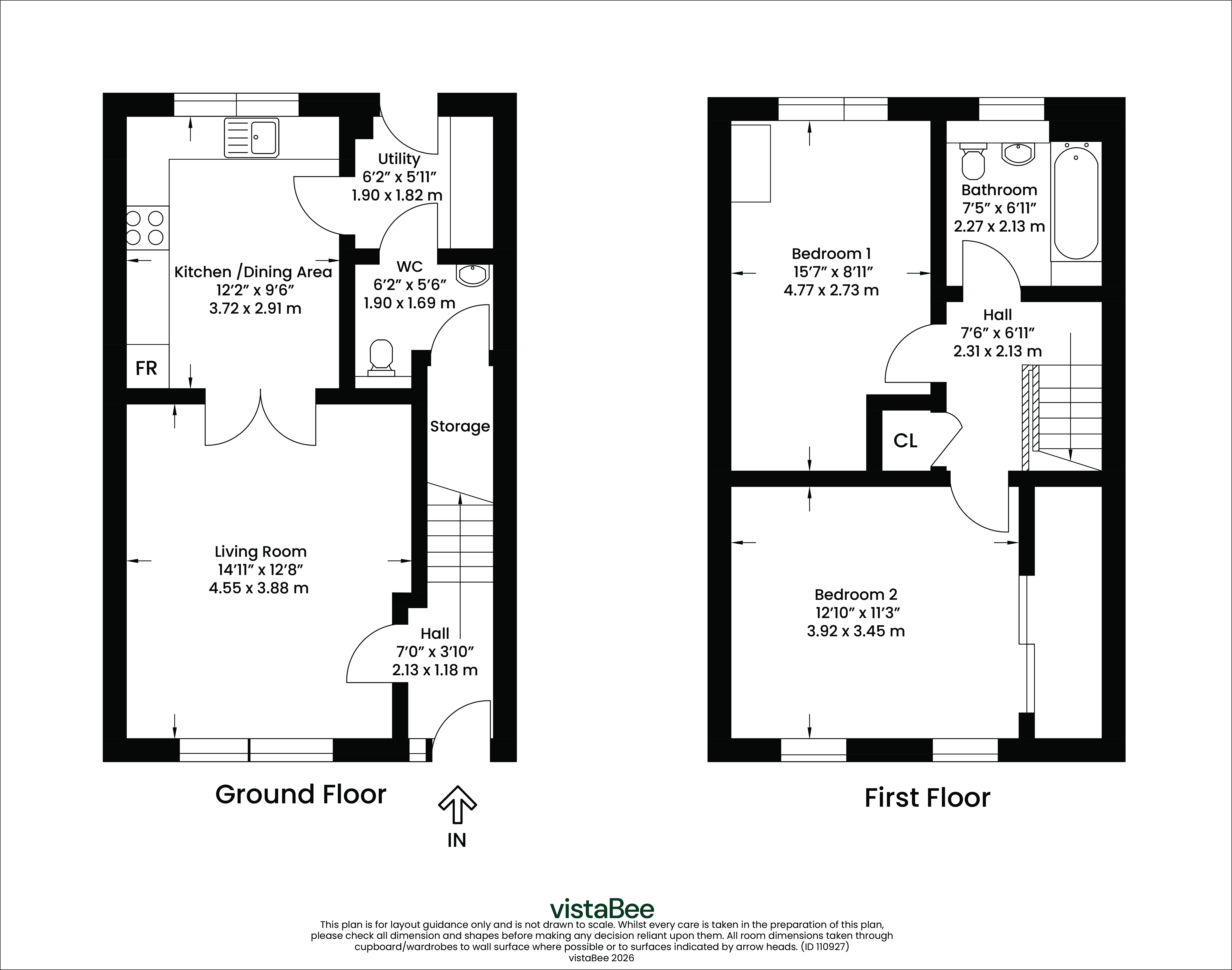 18, Oaktree Grove, Lanarkshire floorplan