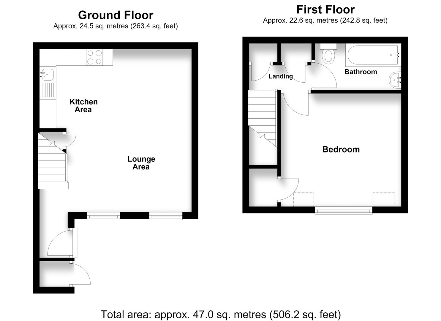 39, Woodstock, Knebworth floorplan