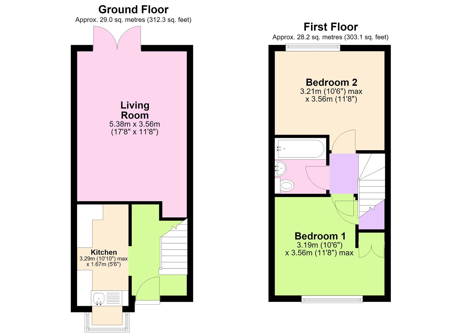 42, Sandown Drive, Hereford floorplan