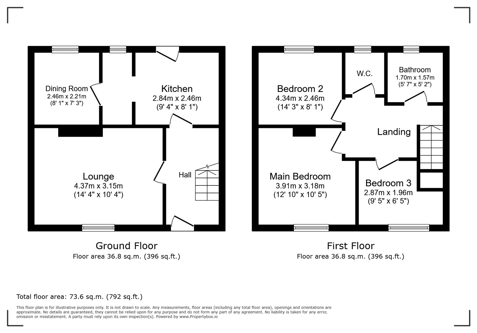 79, Denison Rise, Wiltshire floorplan