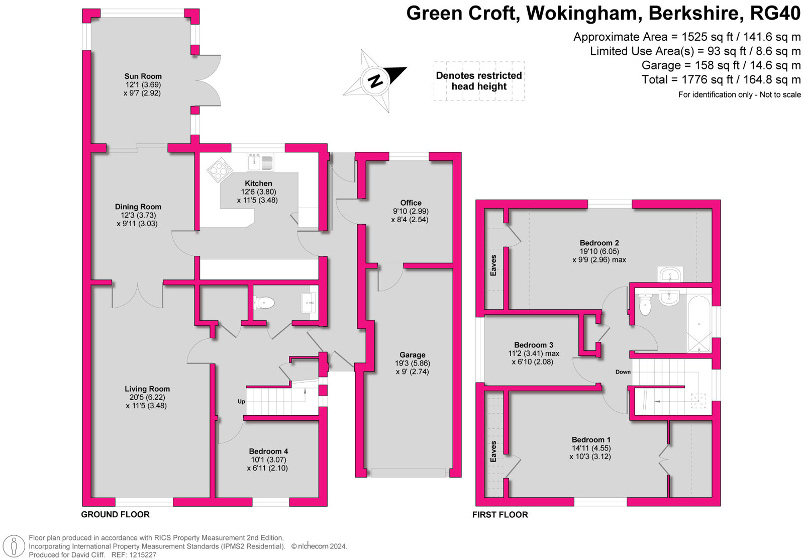 Green Croft, Wokingham, Berkshire, RG40 floorplan