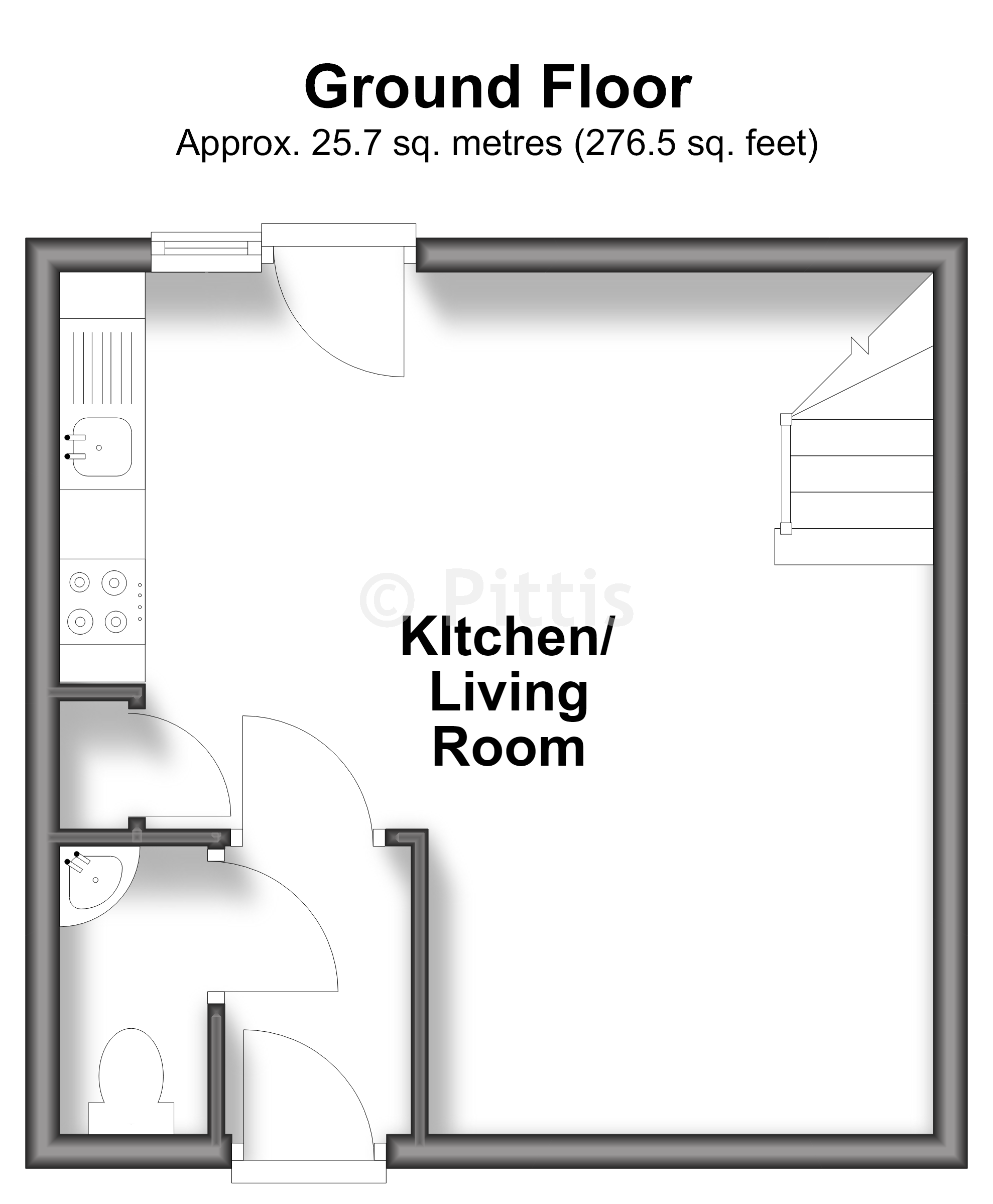 14, Naval Terrace, East Cowes floorplan