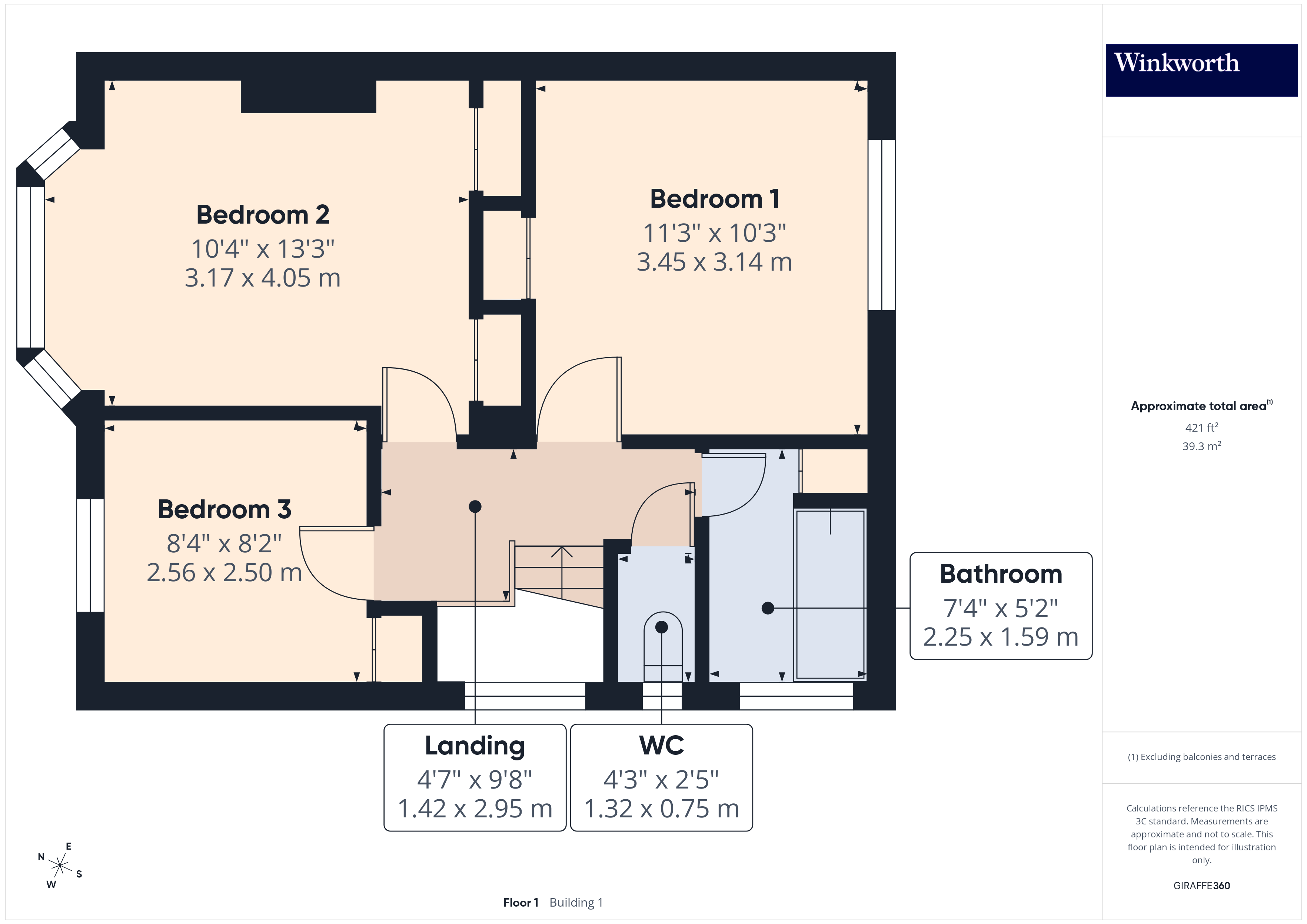 16, Layfield Road, London floorplan