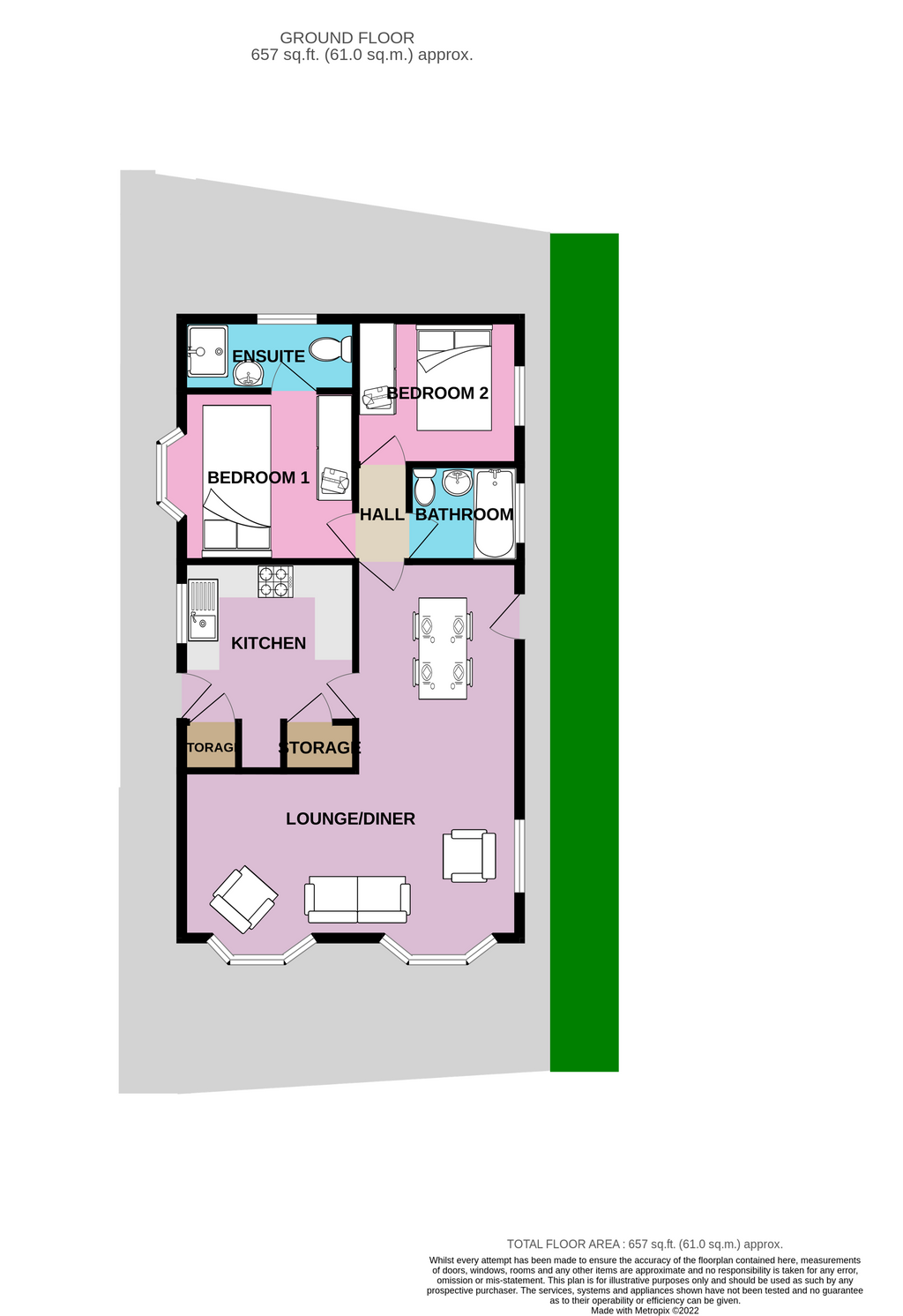 Draycott Road, Breaston, Derby DE72, 2 bedroom mobile/park home for