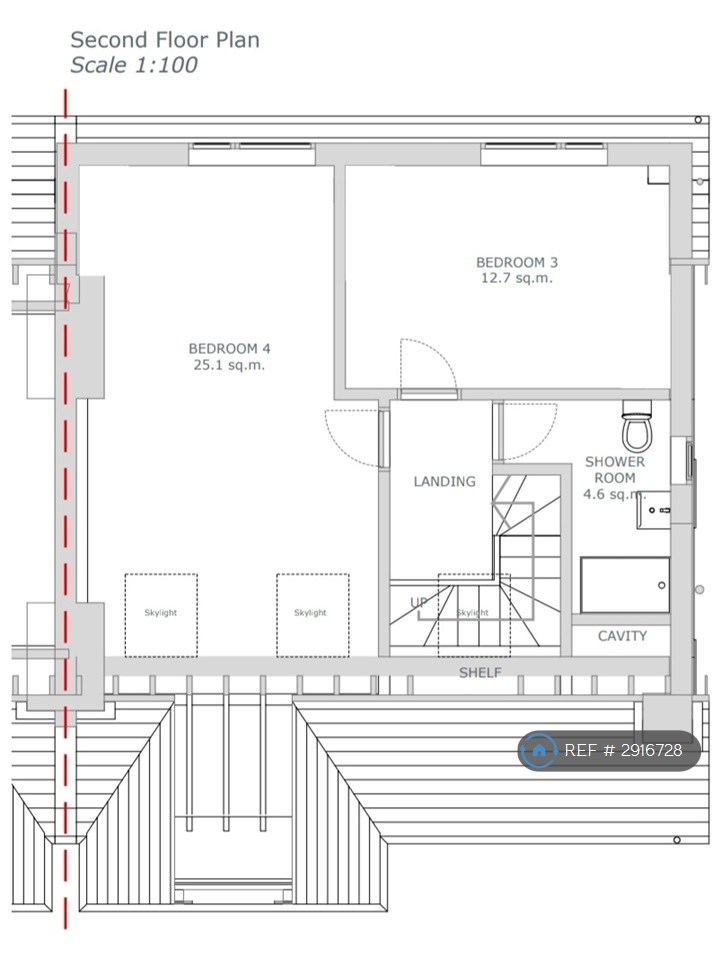 First Floor Flat, Beckenham floorplan