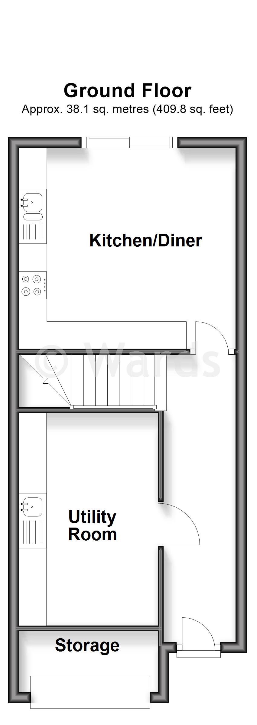 22, Applecross Close, Rochester floorplan