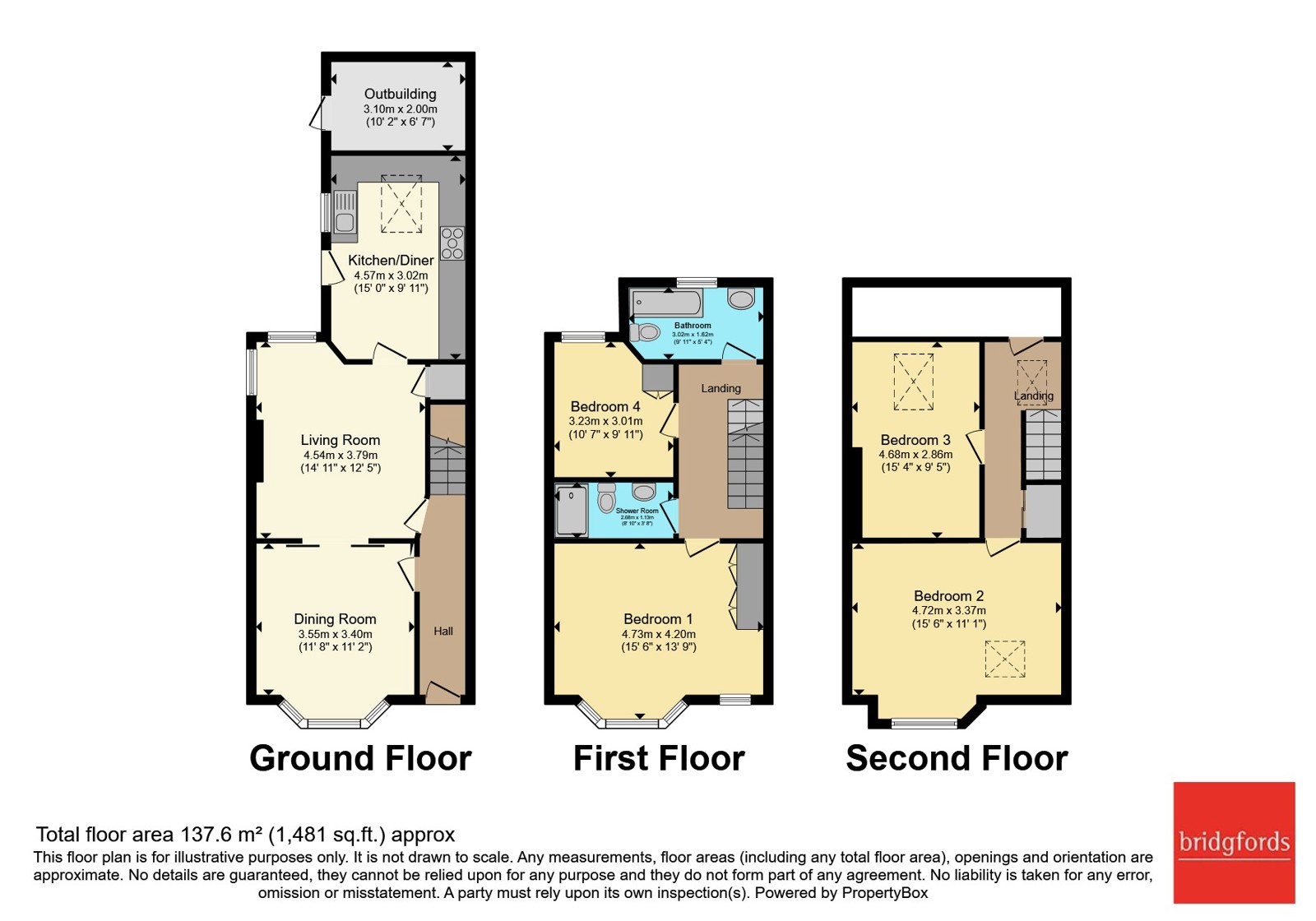 174, Platt Lane, Greater Manchester floorplan