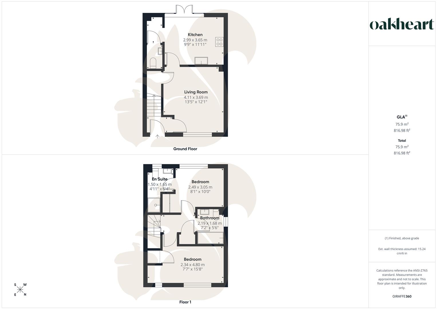 26, Ranulf Road, Sudbury floorplan